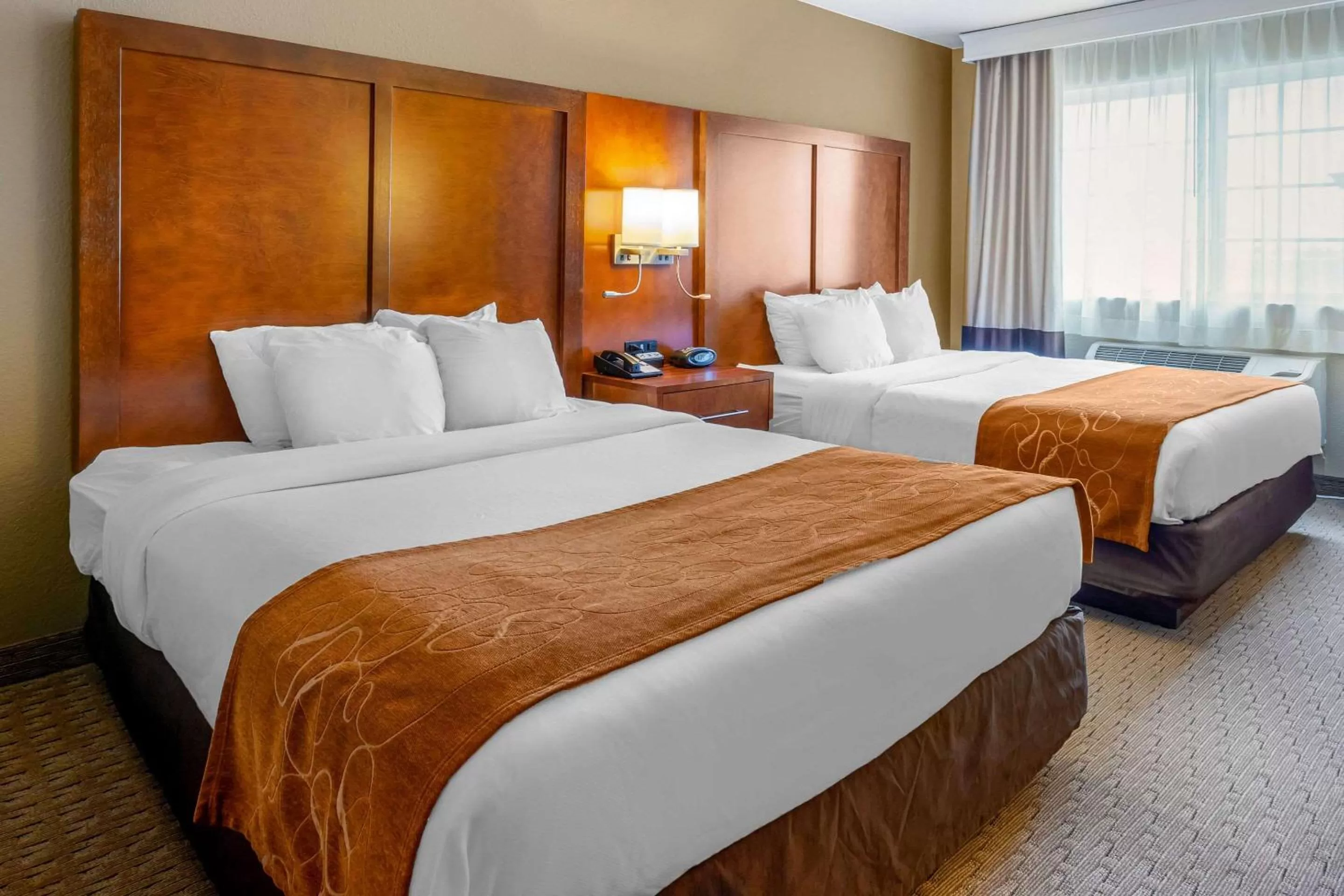 Upgrade Queen Room with Two Queen Beds - Non-Smoking/First Floor in Comfort Suites Burlington
