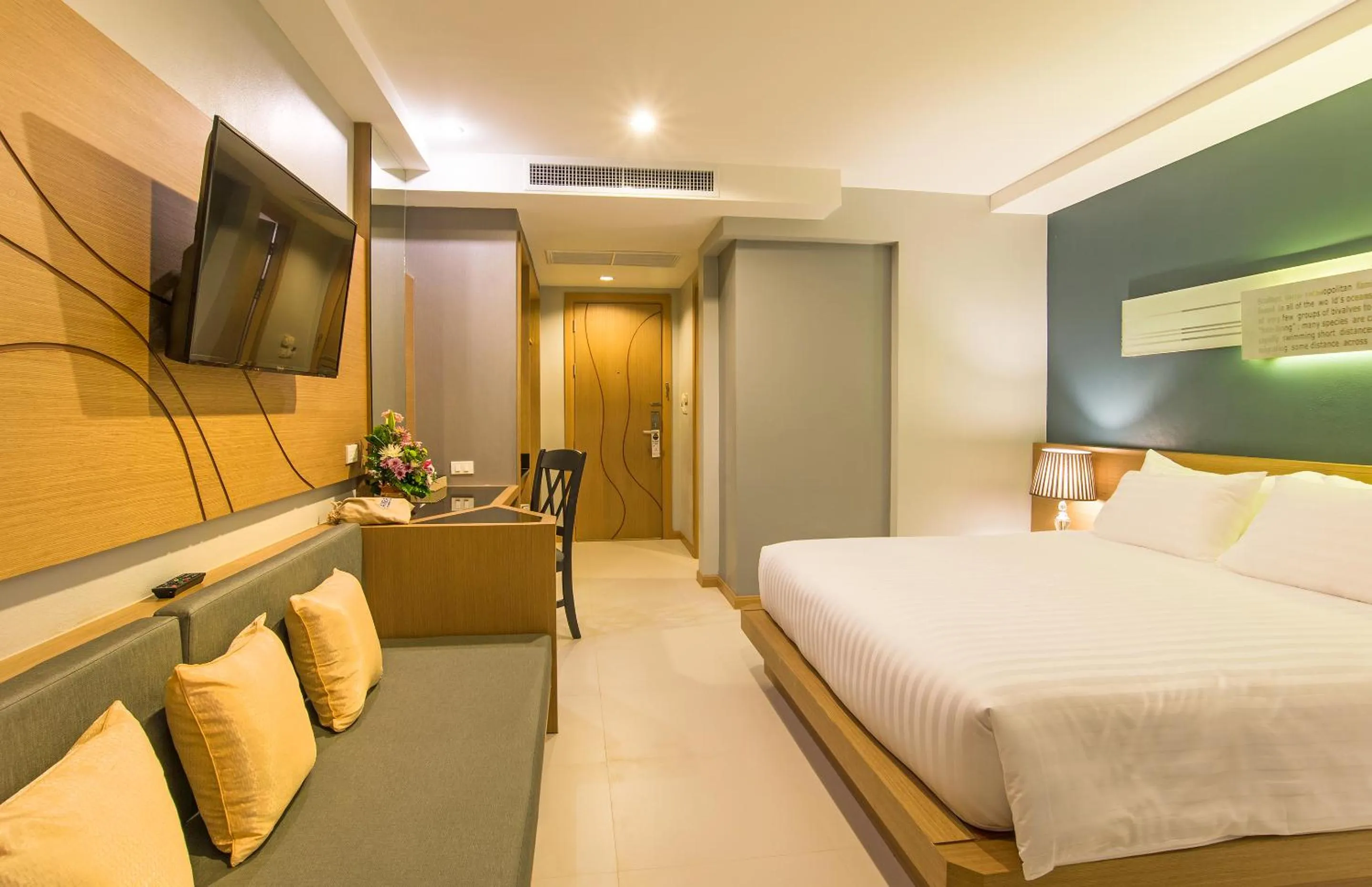 Bed in AVA SEA Resort Krabi, Ao Nang Beach