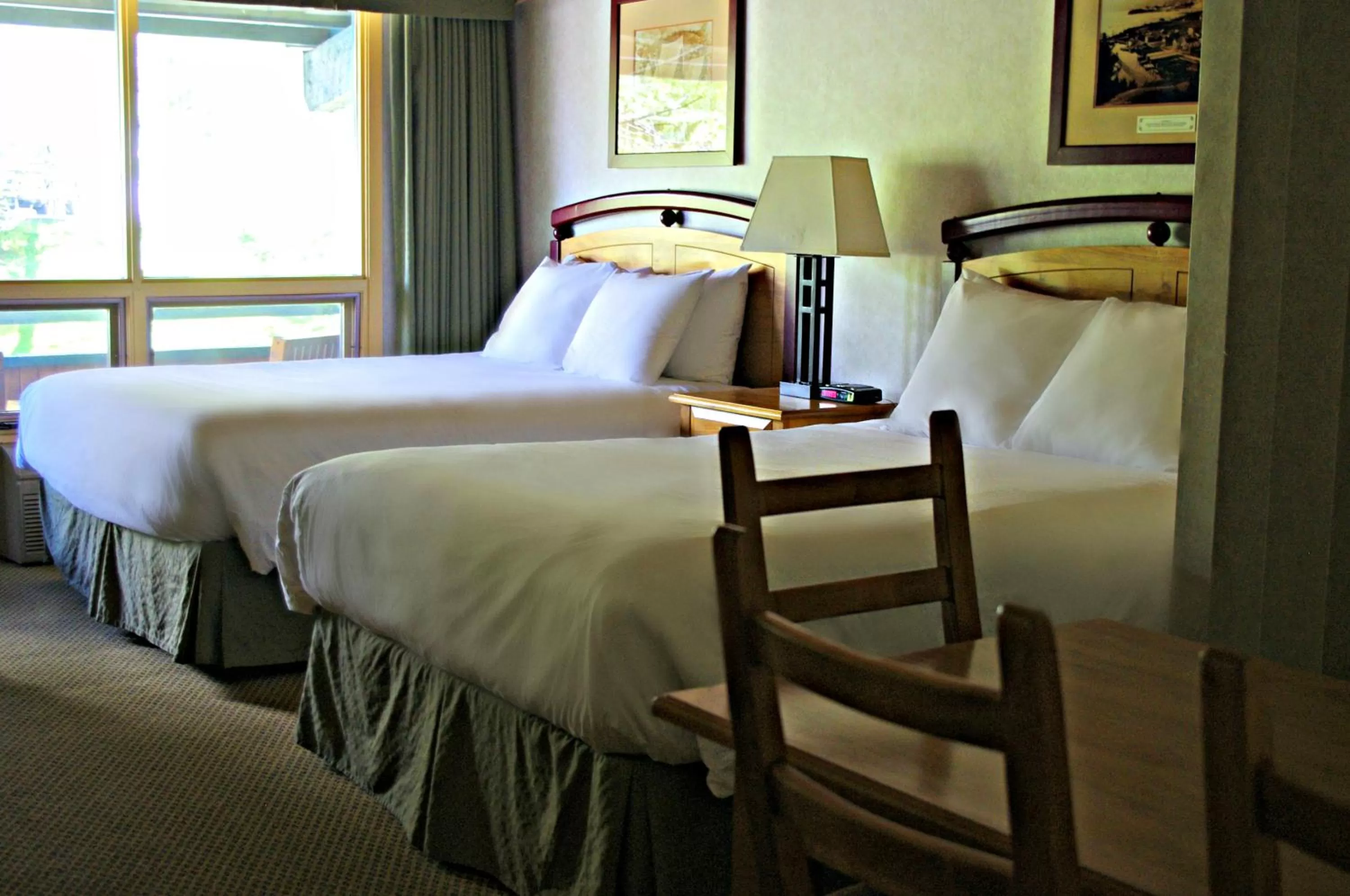 Bed in Fairmont Hot Springs Resort