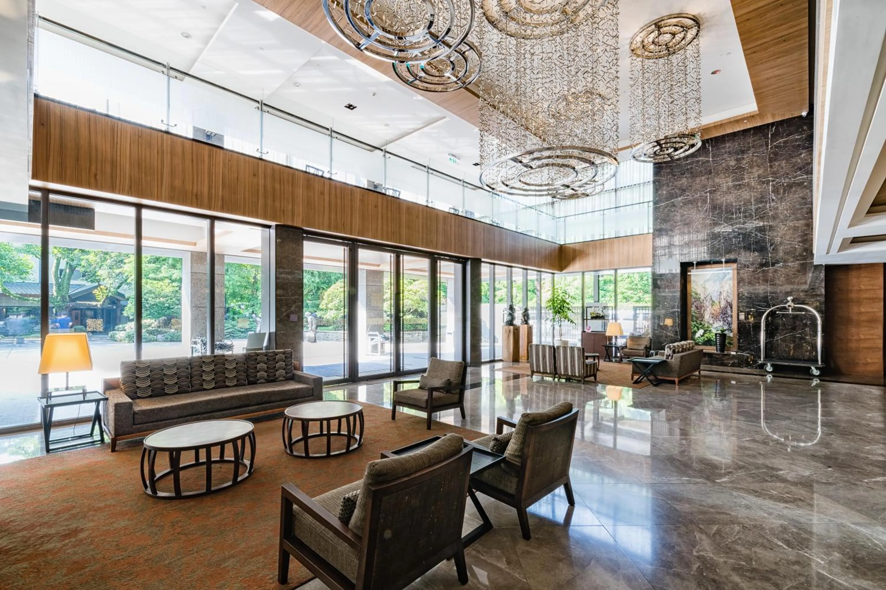 Lobby or reception in Great Roots Forestry Spa Resort