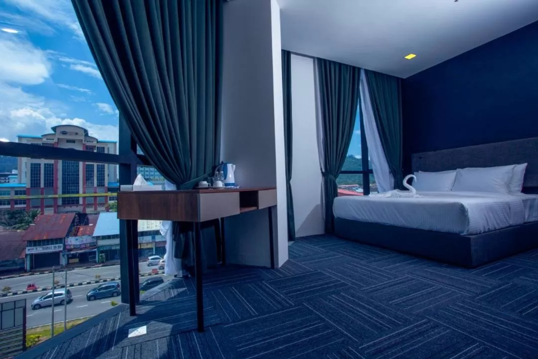 City view, Bed in We Hotel Langkawi