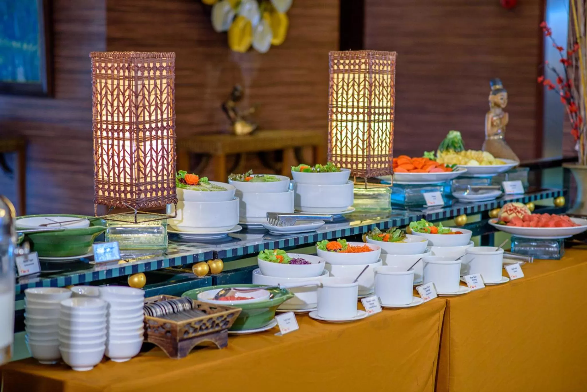 Breakfast in Golden Beach Cha-Am Hotel