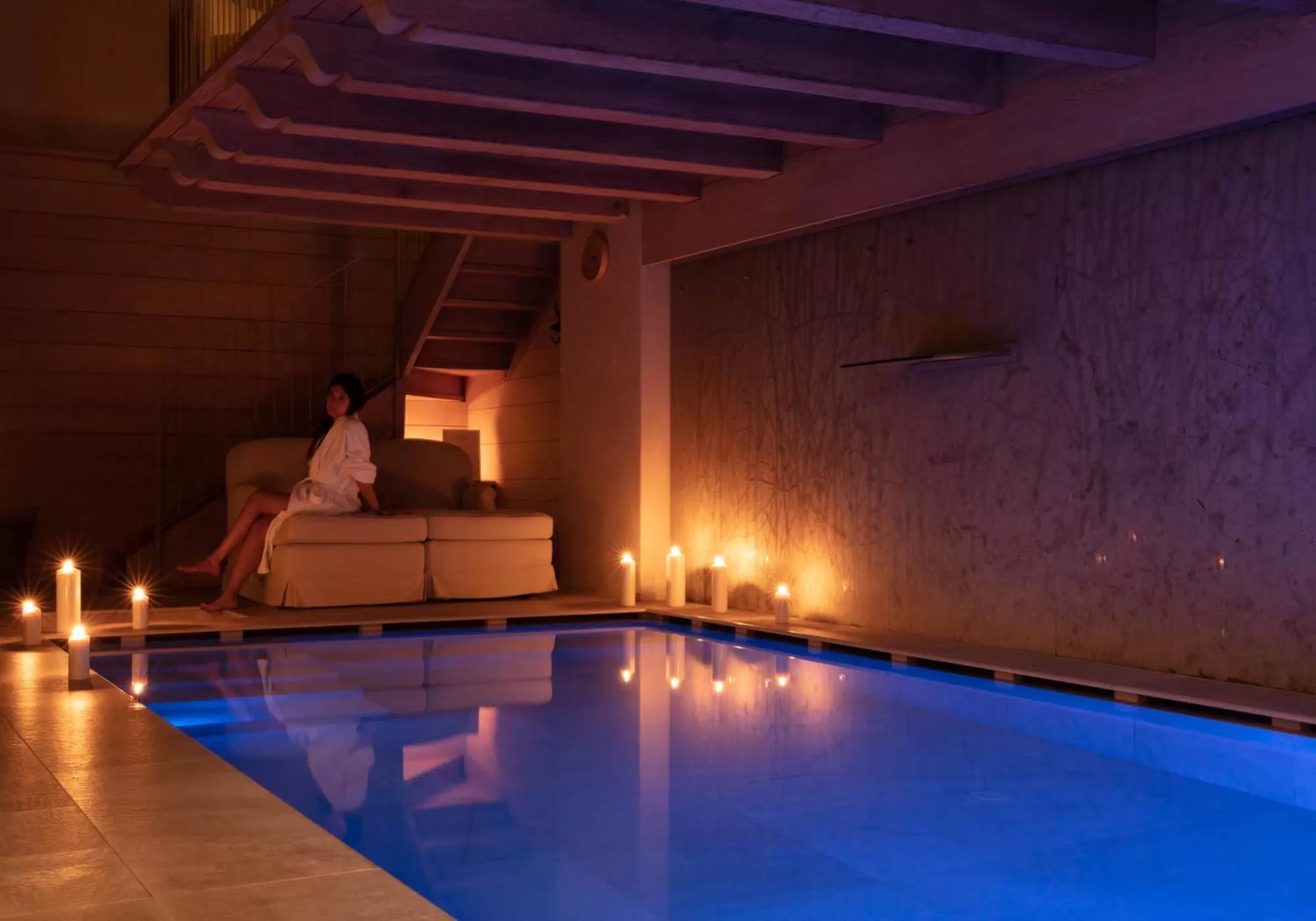 Swimming pool in Auberge de La Maison
