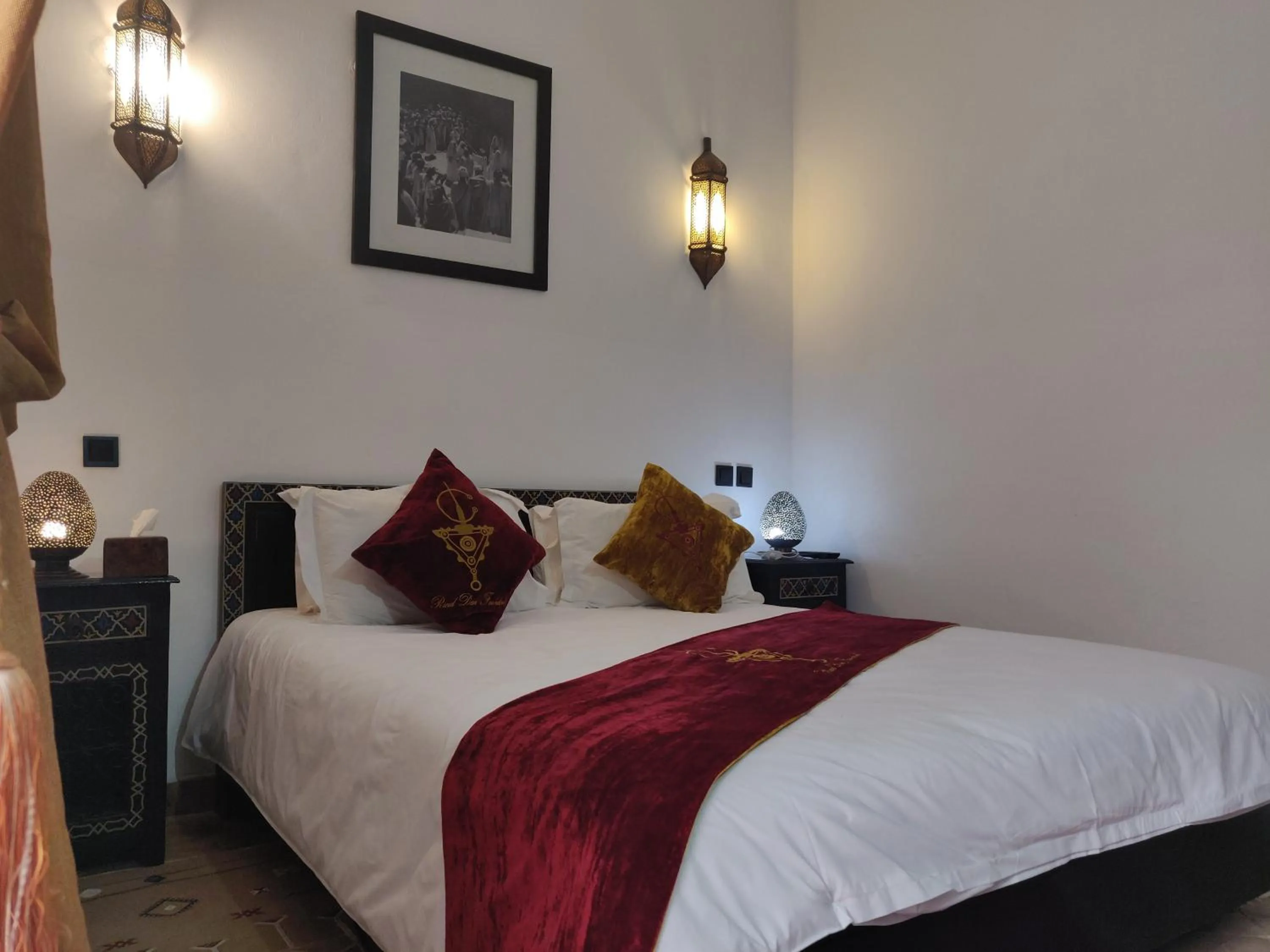 Bedroom in Riad Dar Foundouk and Spa