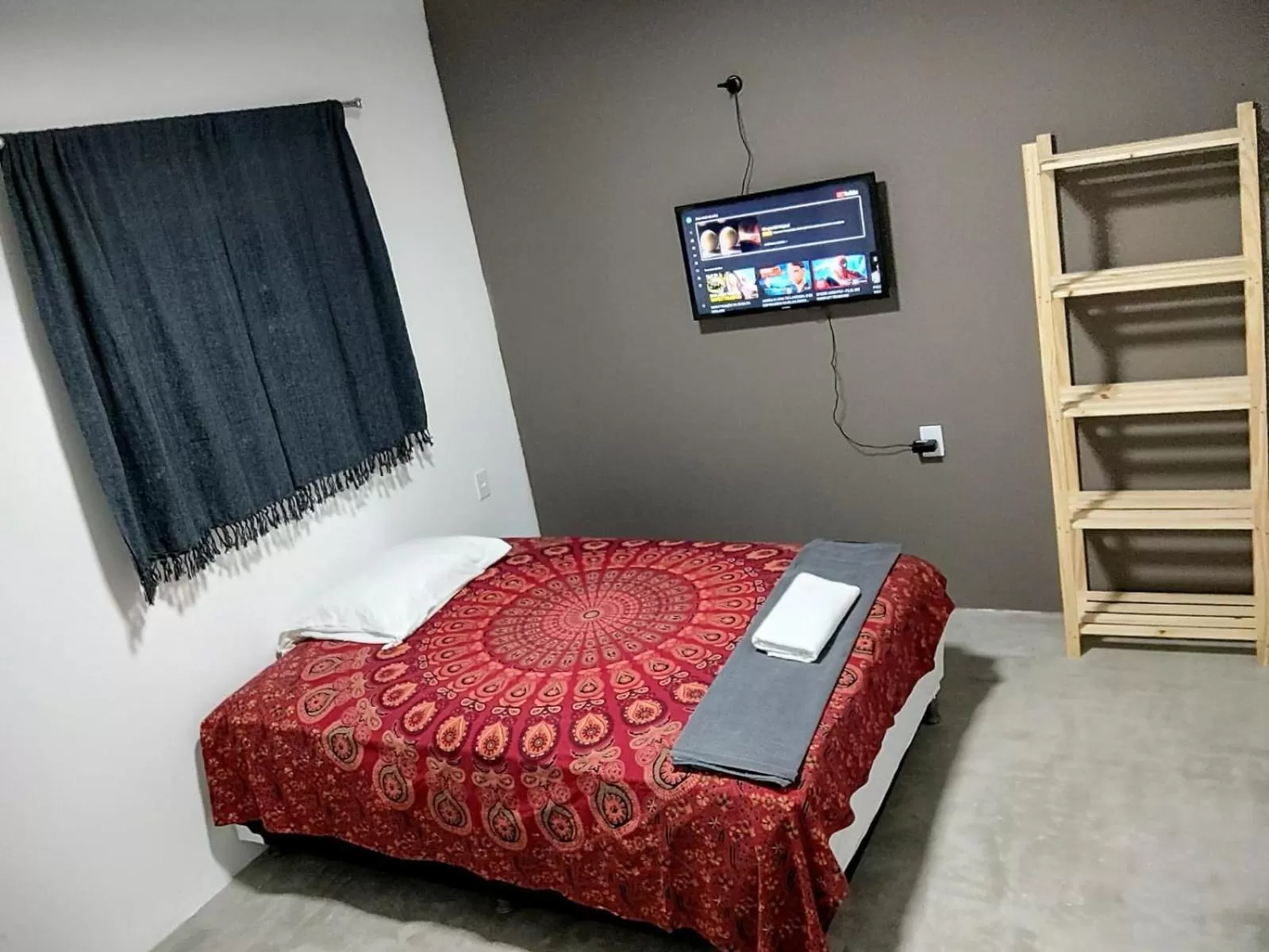 Bed in Pousada Casa de Vó