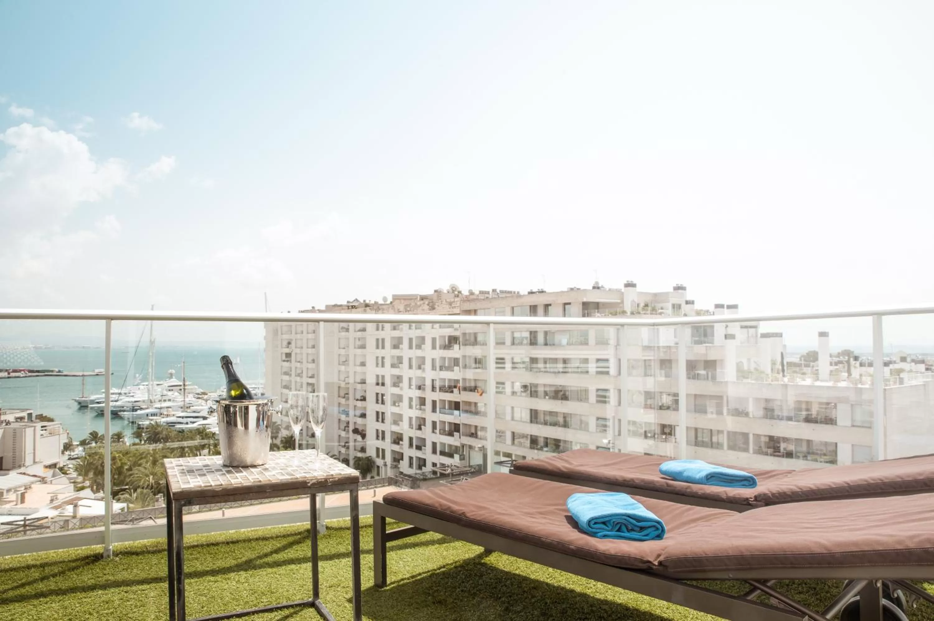 Balcony/Terrace in Hotel Feliz