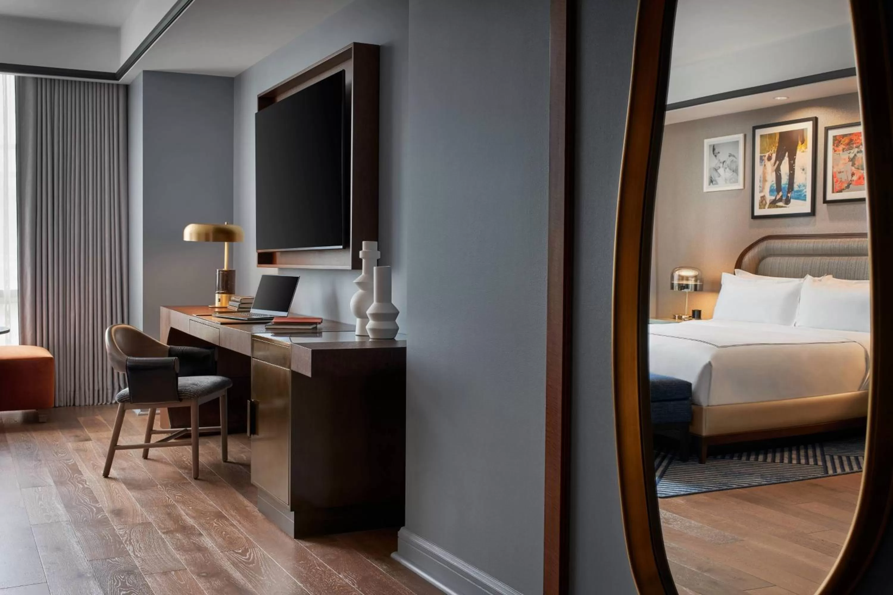 Photo of the whole room, Bed in The Opus Westchester, Autograph Collection