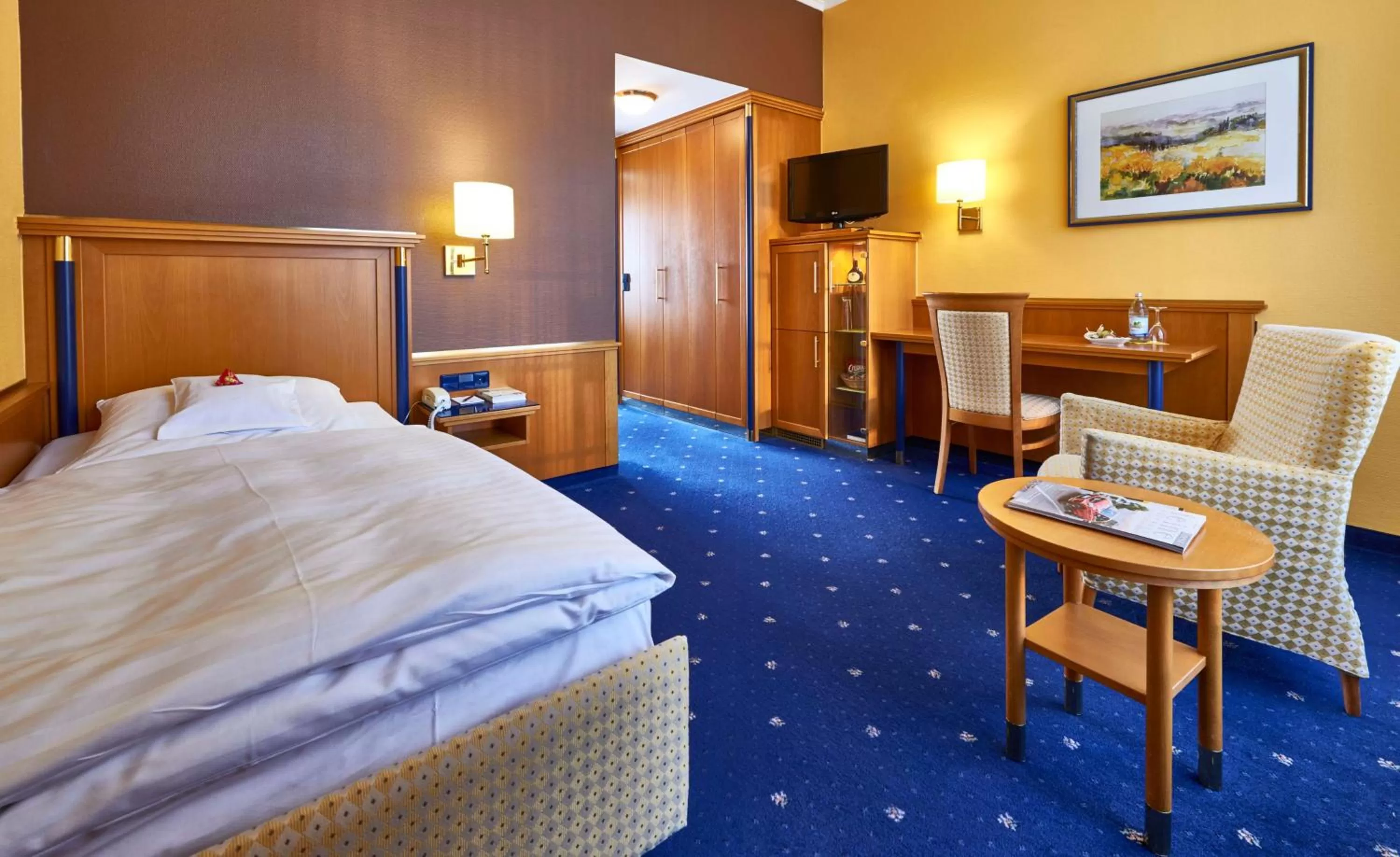 Photo of the whole room, Bed in Hotel Therme Bad Teinach