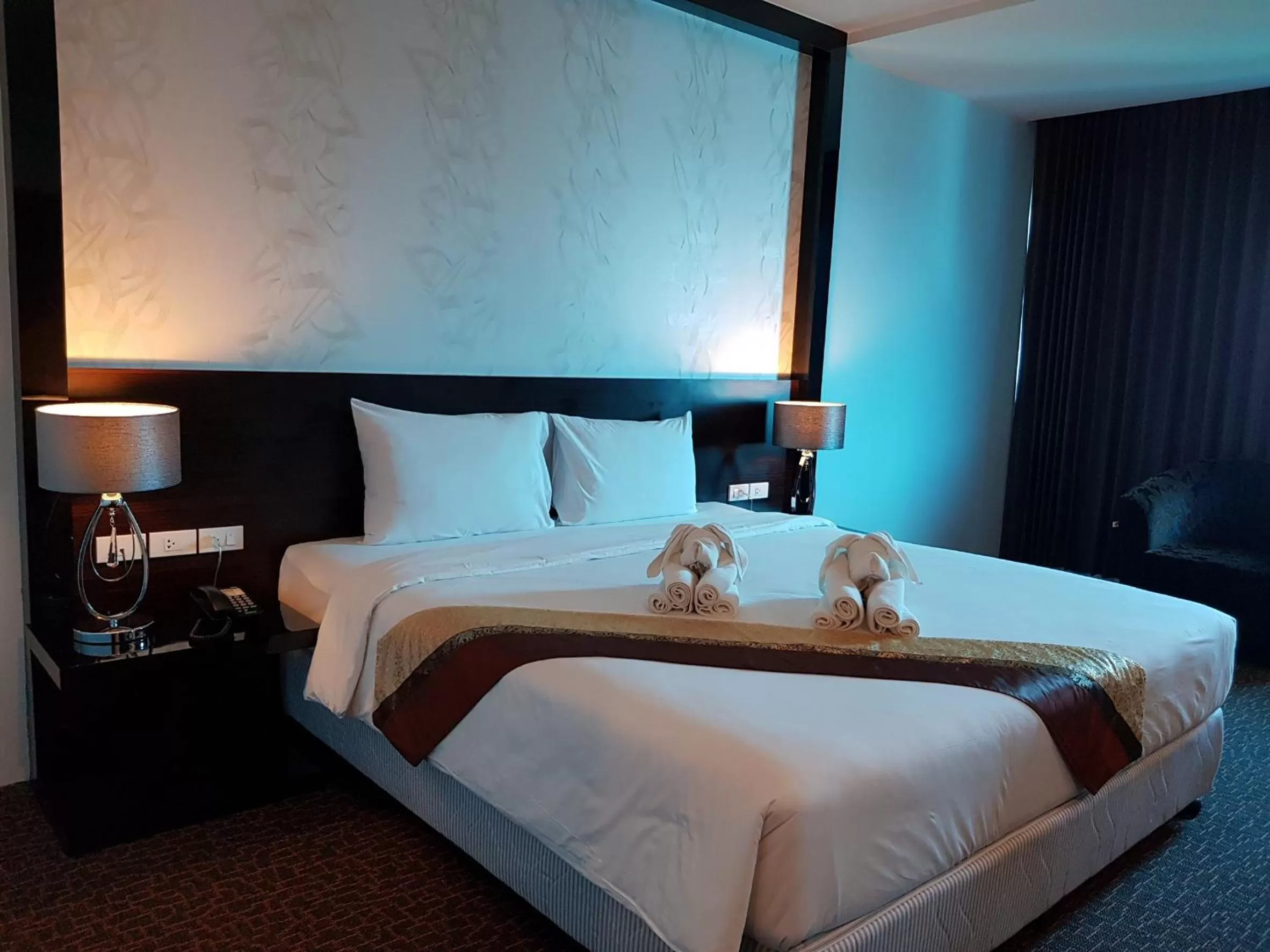 Bed in Siam Oriental Hotel