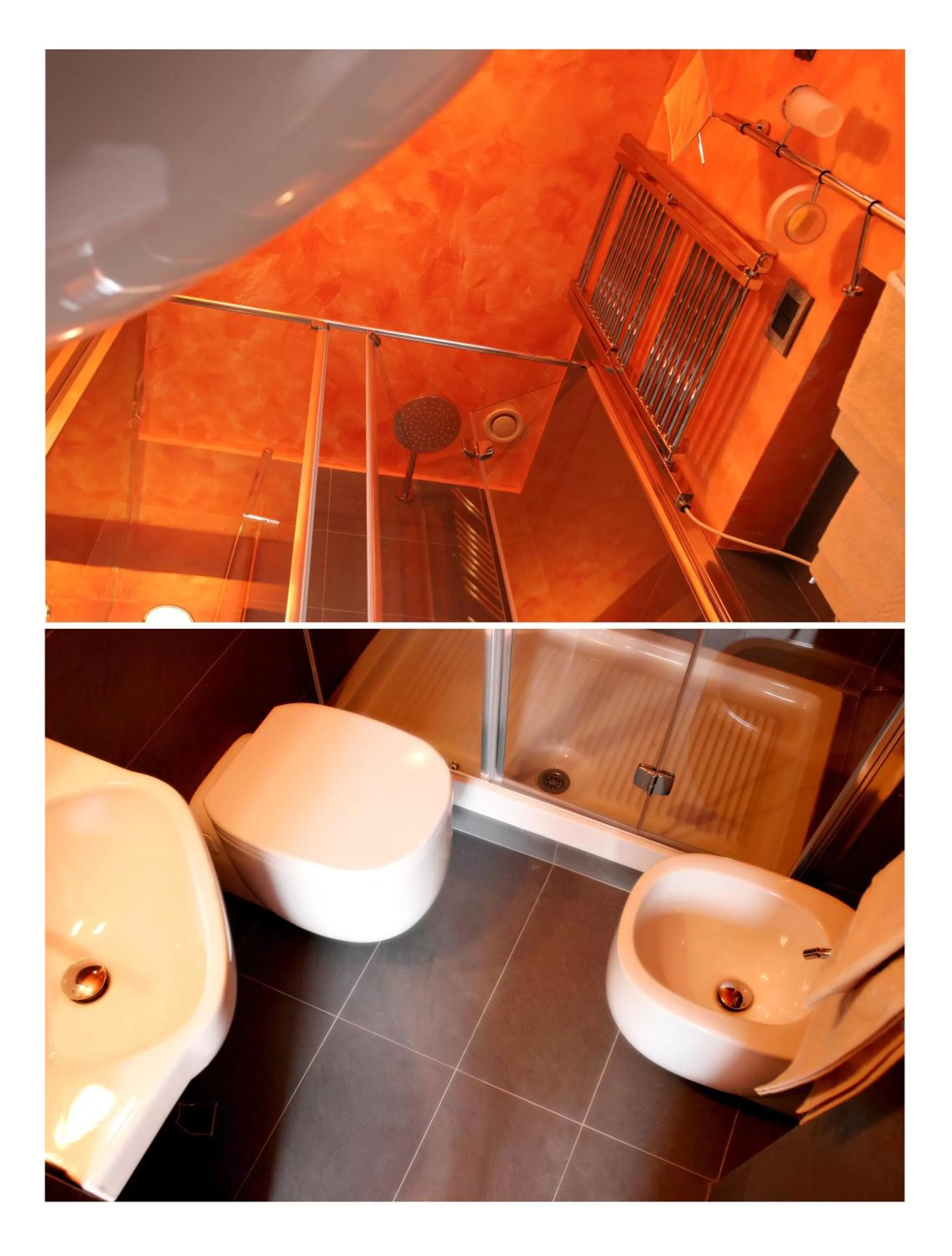 Toilet in I Tre Merli Locanda