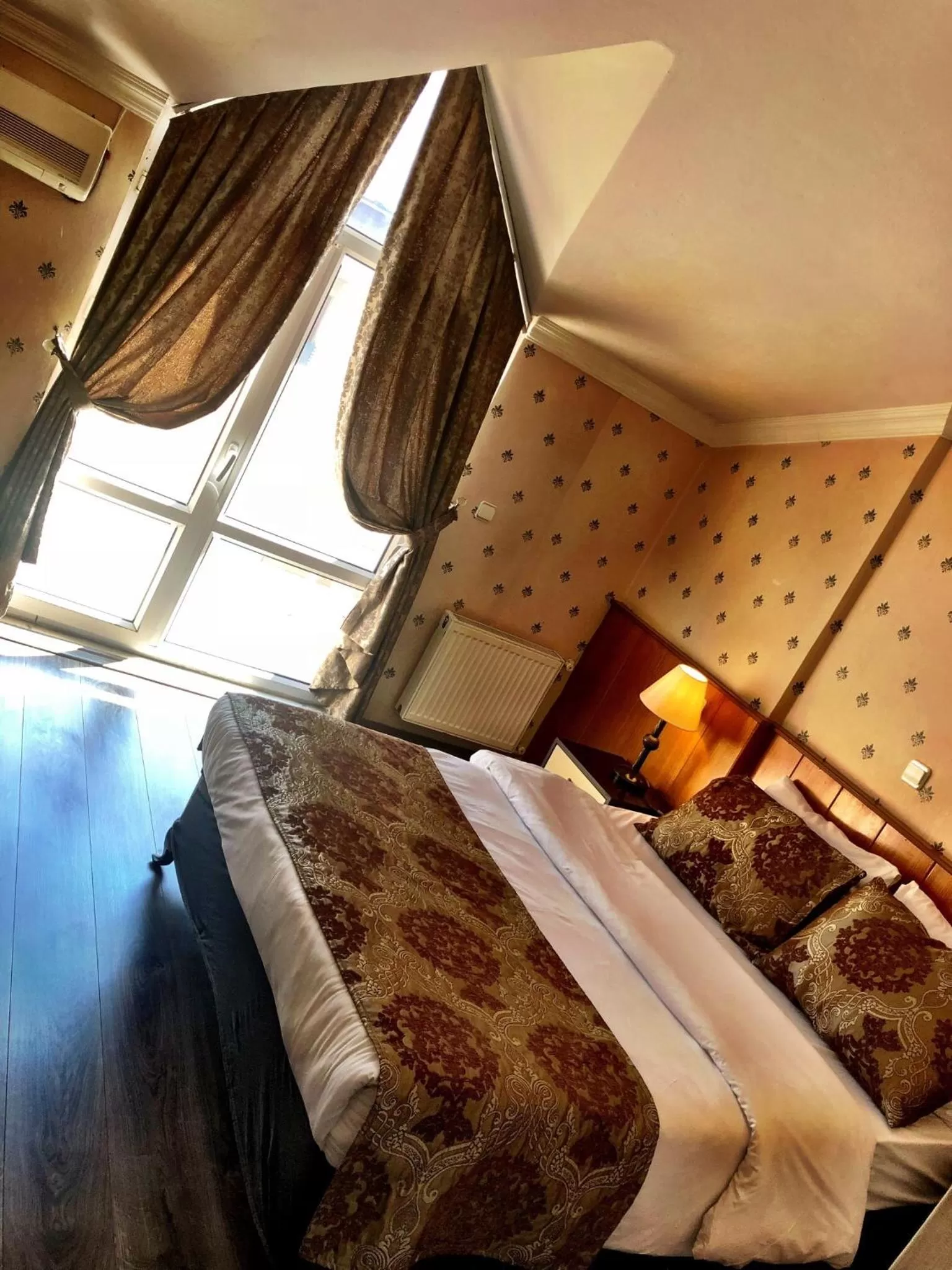 Bed in Family Resort Hotel