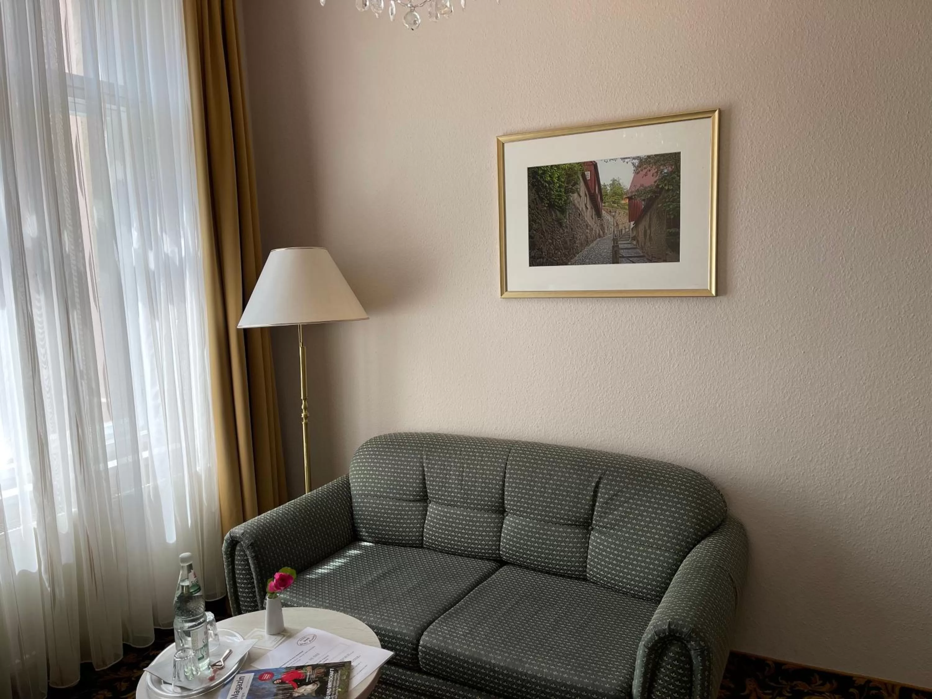 Seating area in Villa Antonia