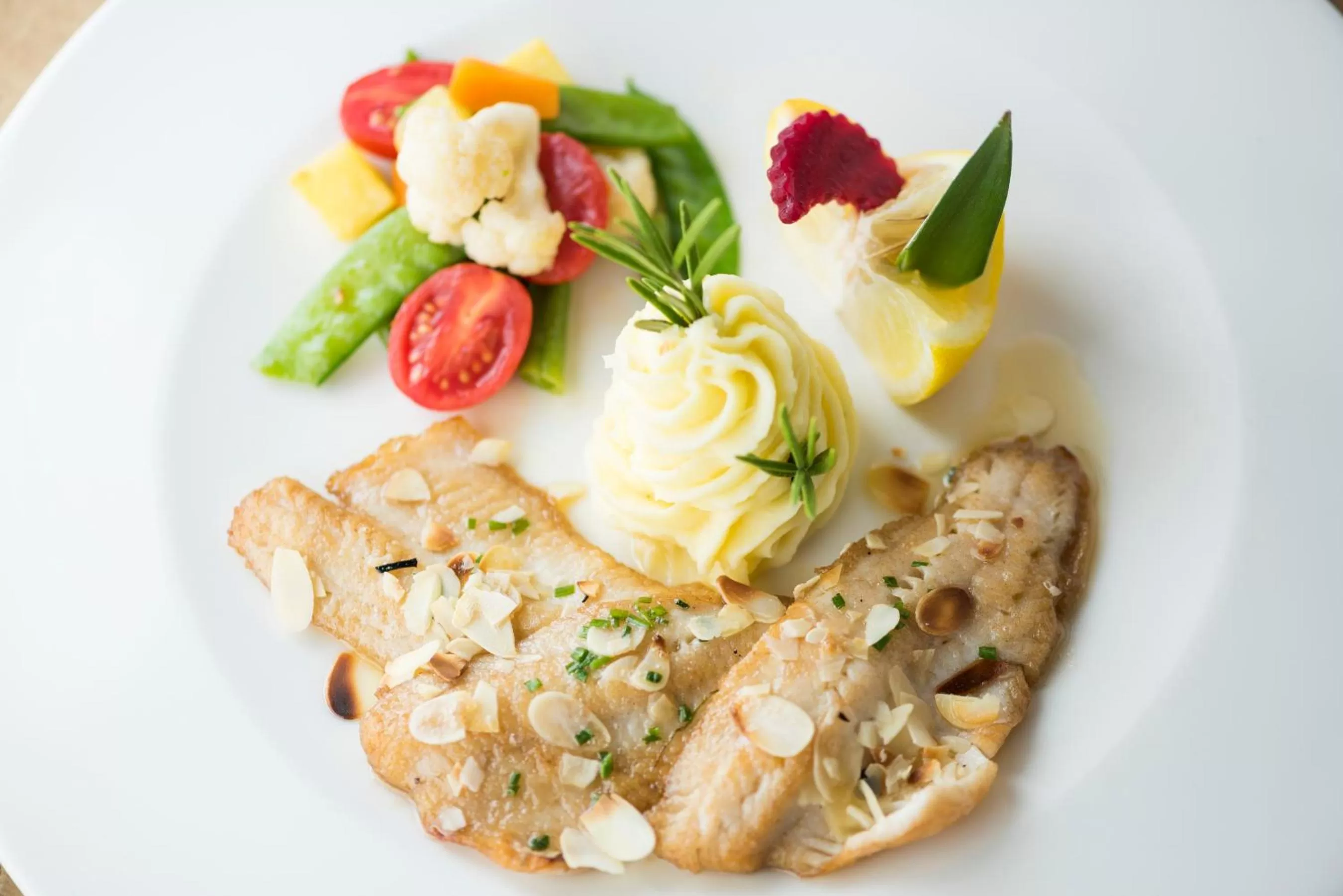 Food close-up in Hotel Albris