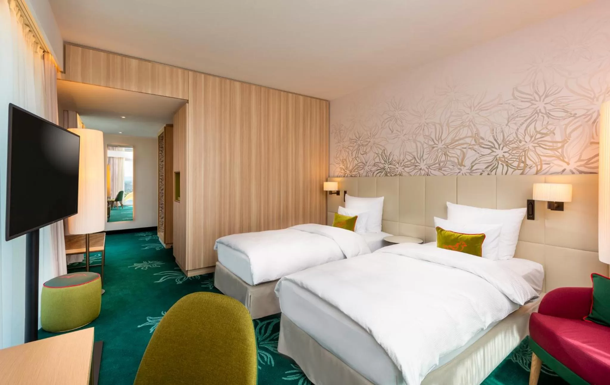 Bed in Mövenpick Hotel Stuttgart Messe & Congress