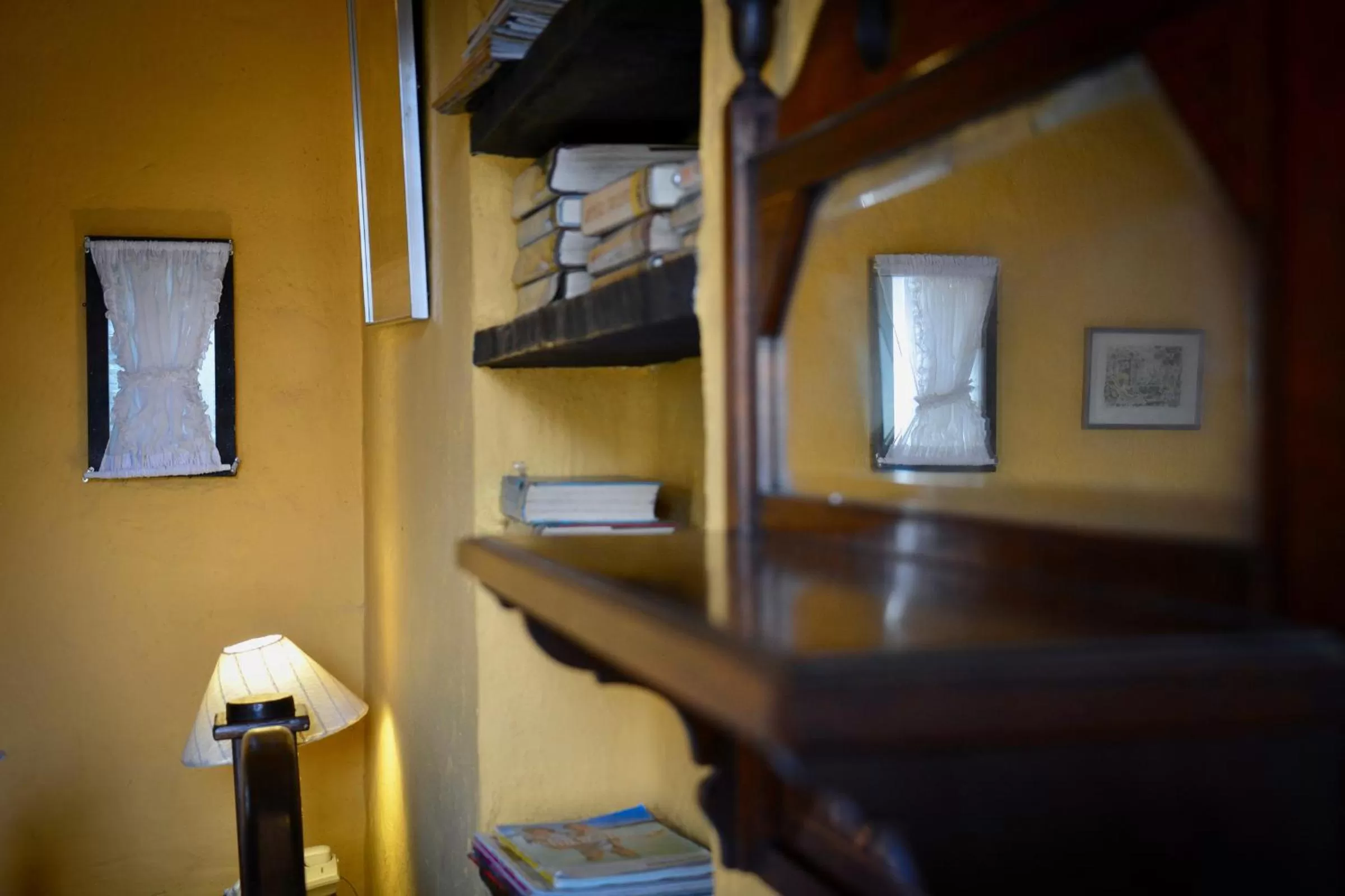 Decorative detail, Bed in Posada Cafe La Huerta