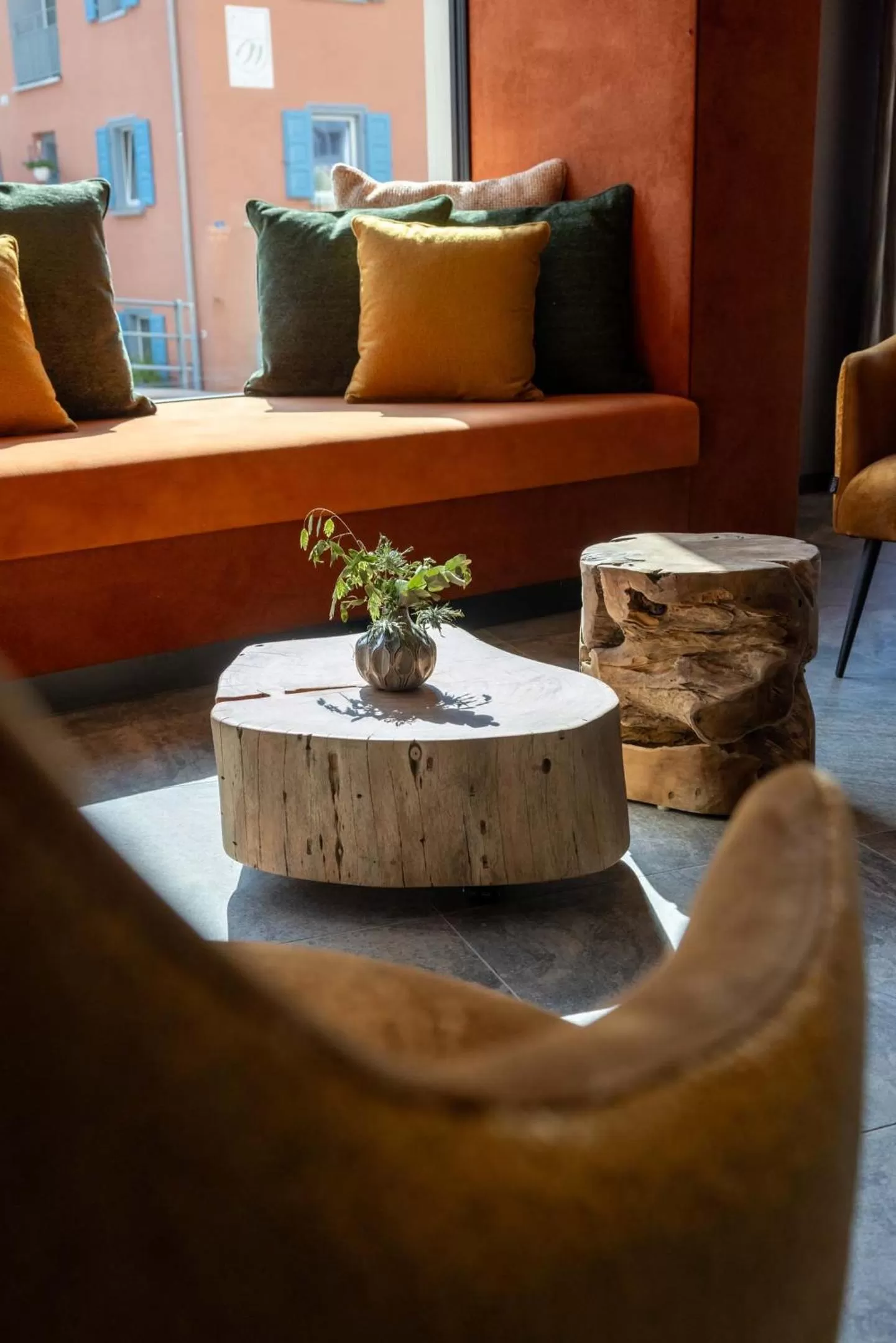 Lobby or reception in Hotel Garni Chesa Mulin