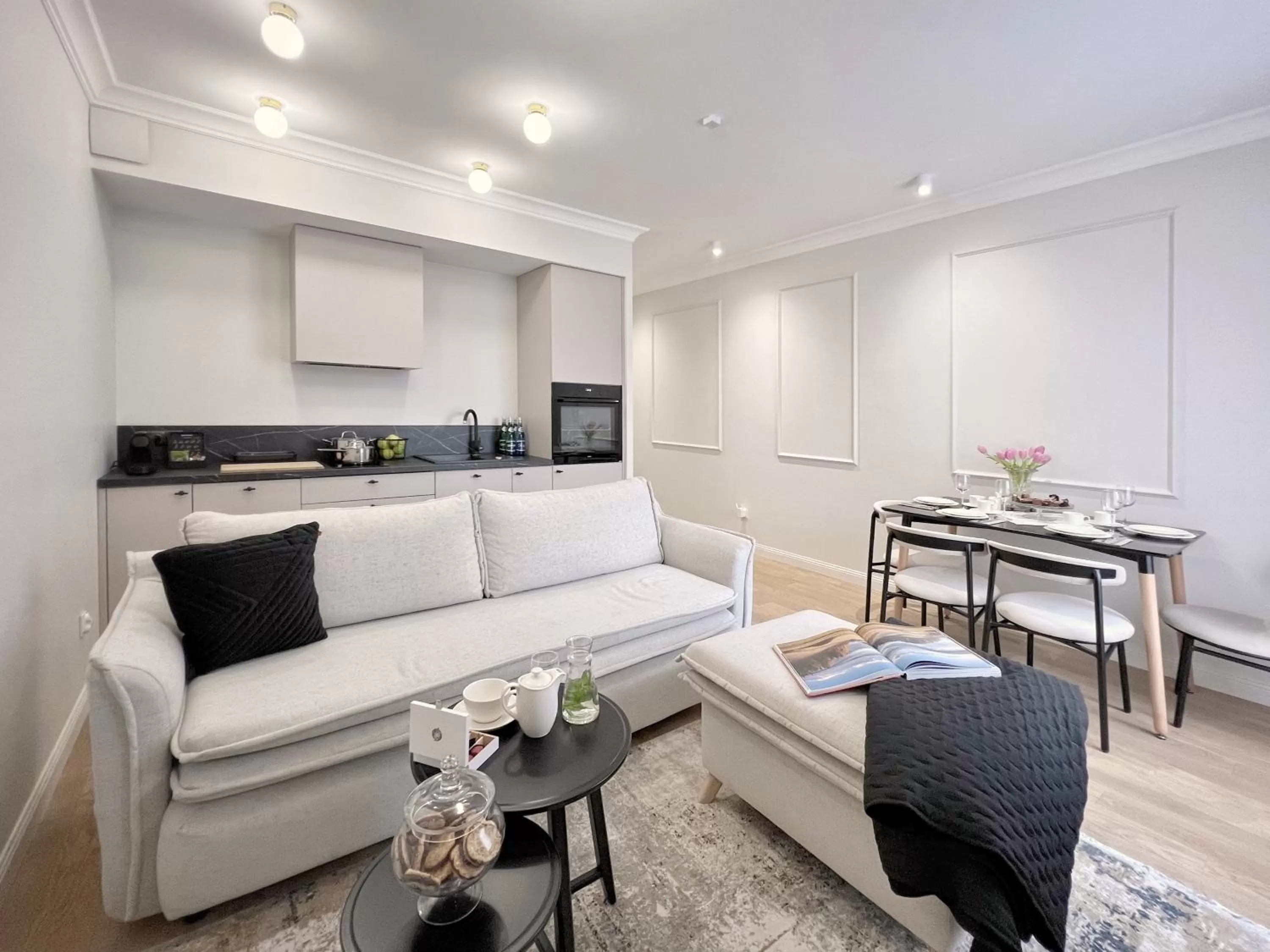 Coffee/tea facilities in Kurkowa Apartments