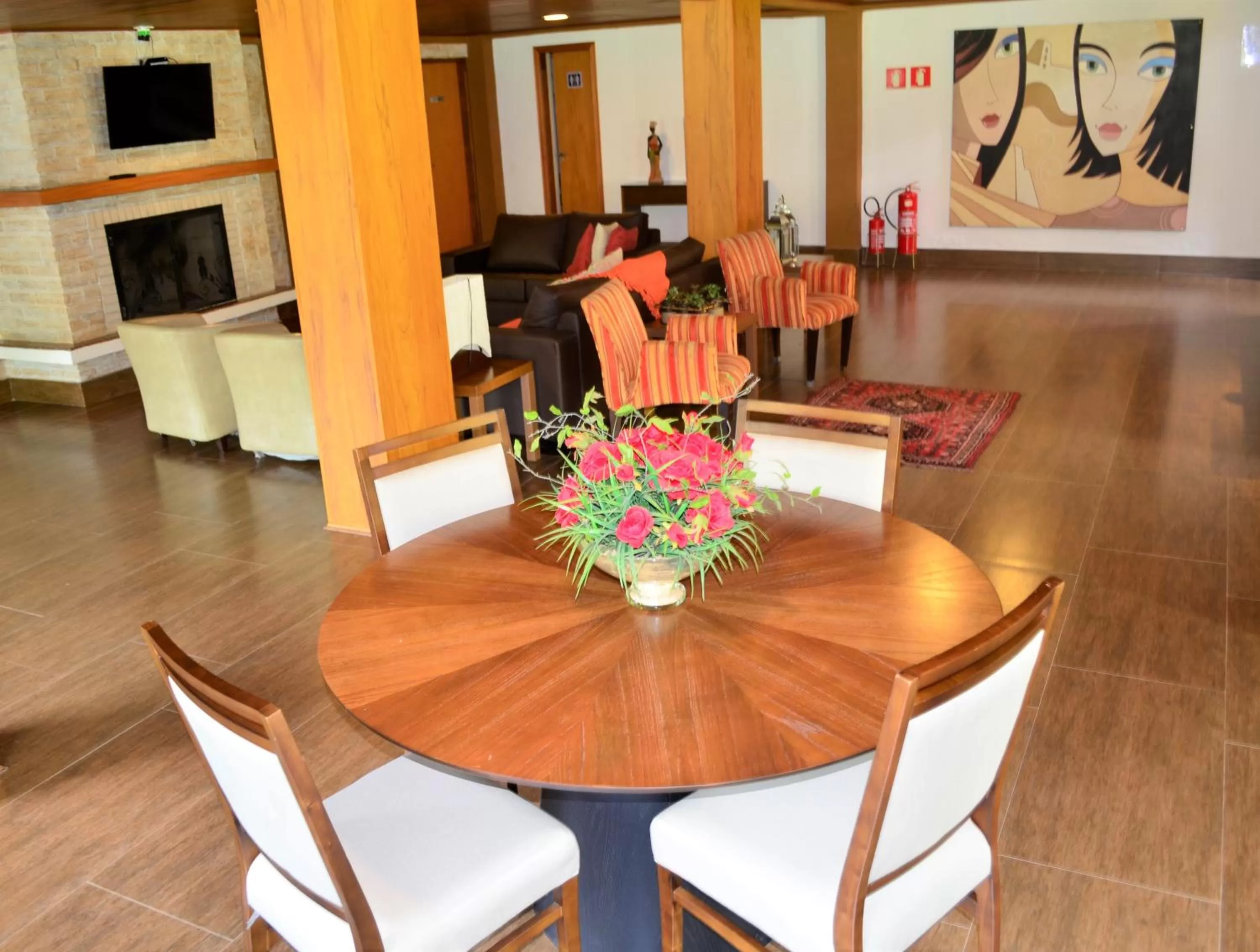 Living room in Pousada Toca Da Coruja