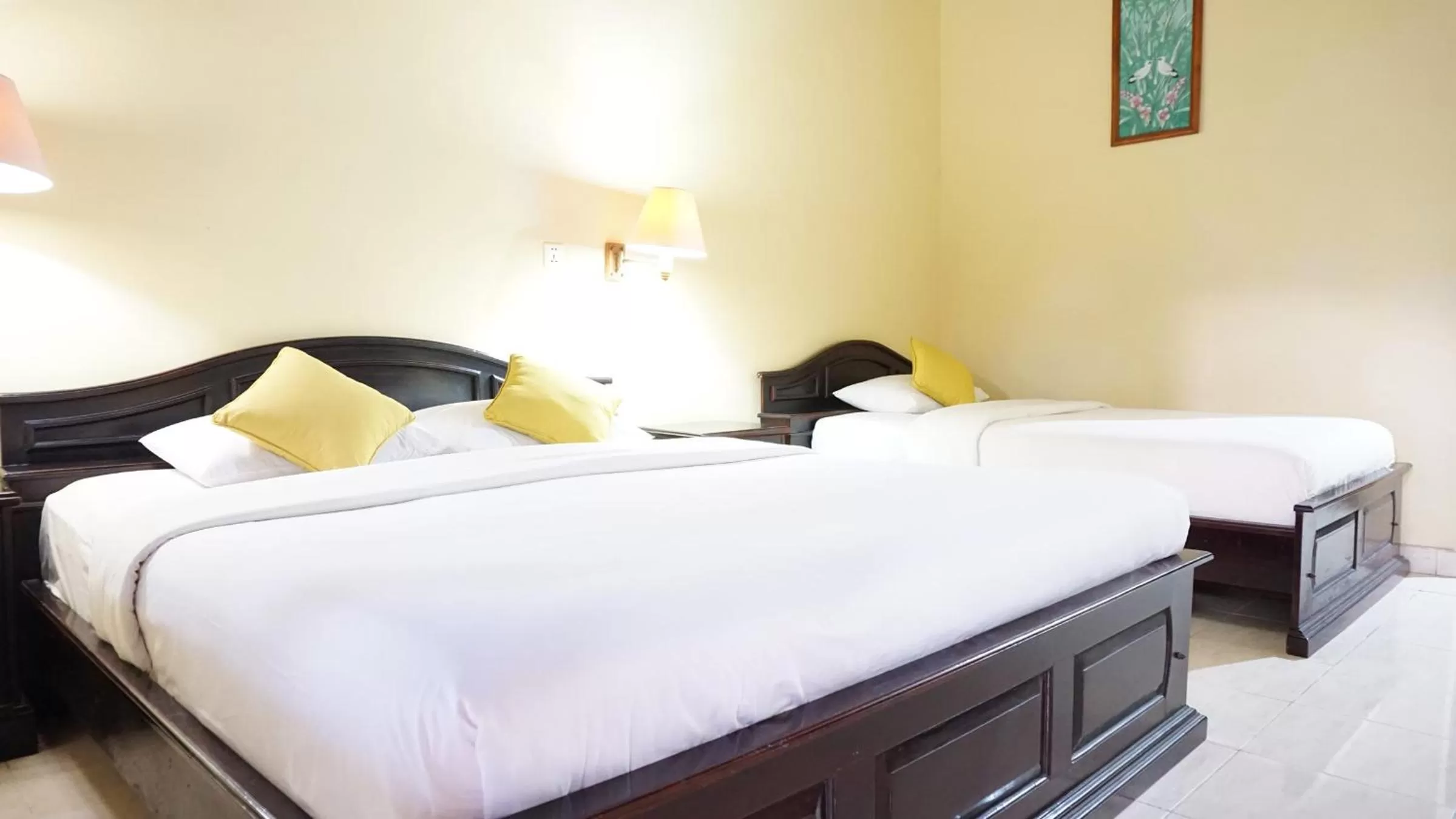 Bed in Masainn Hotel Kuta