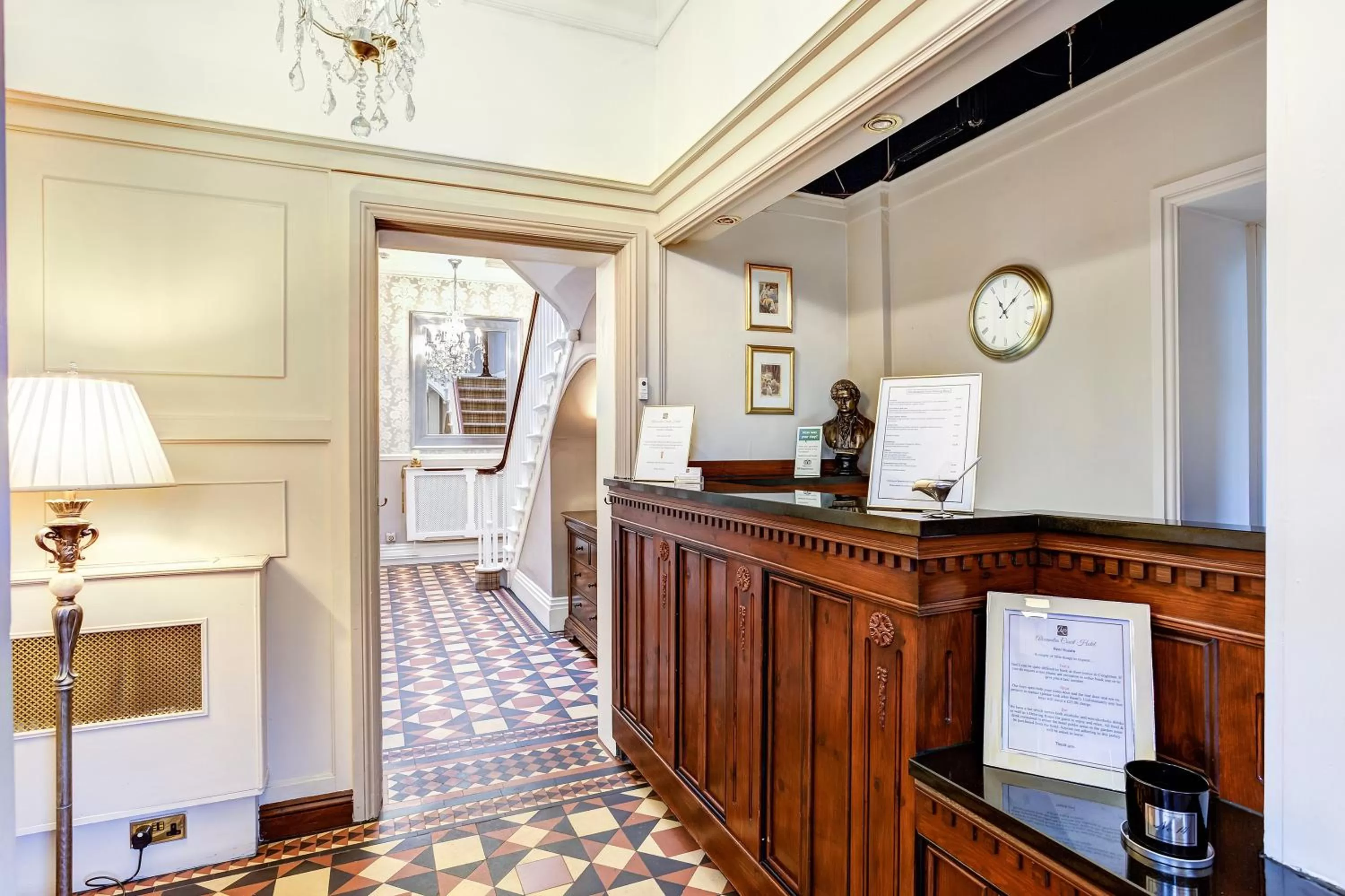 Lobby or reception in Alexandra Court Hotel
