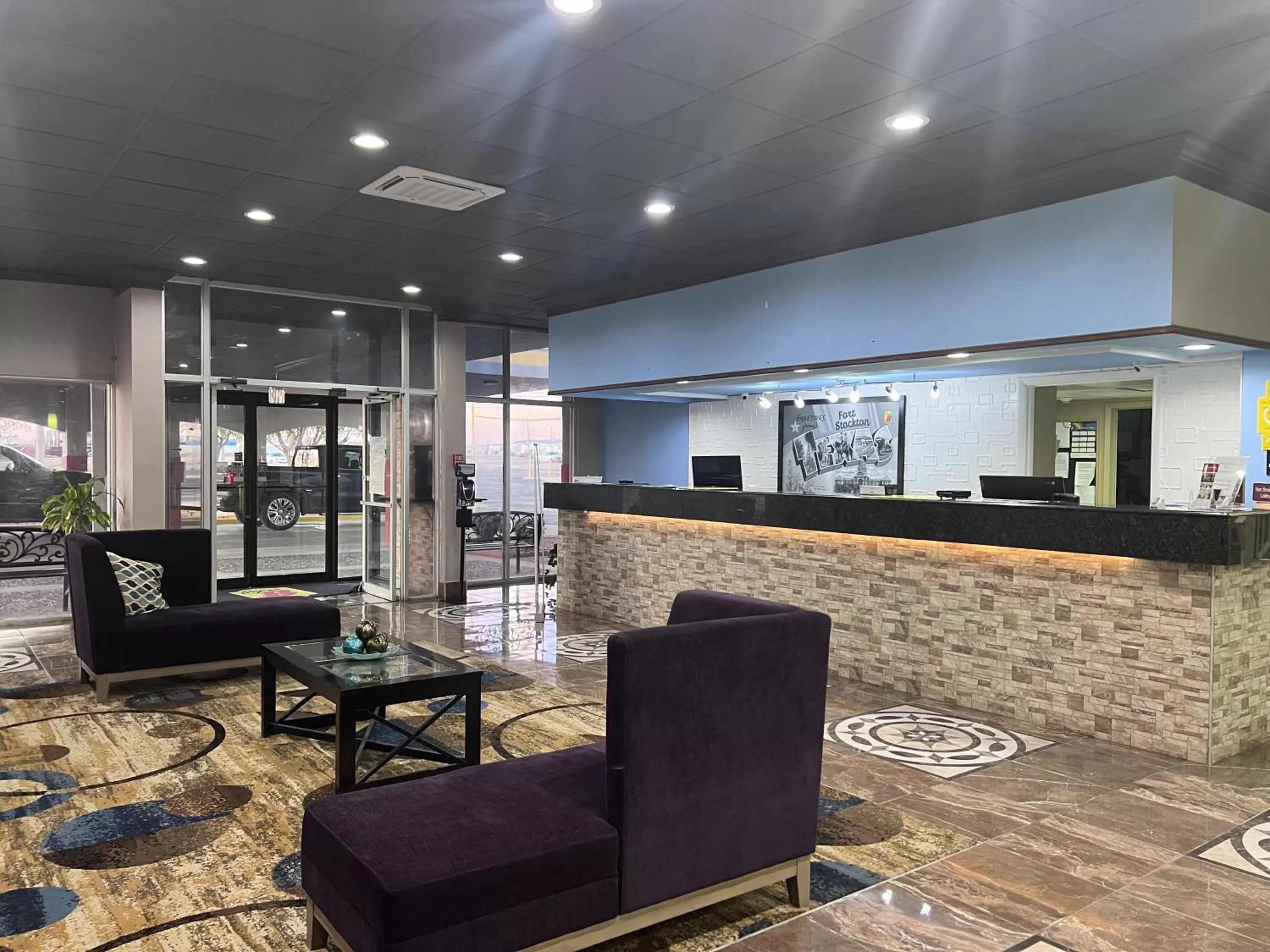 Lobby or reception in Super 8 by Wyndham Ft Stockton