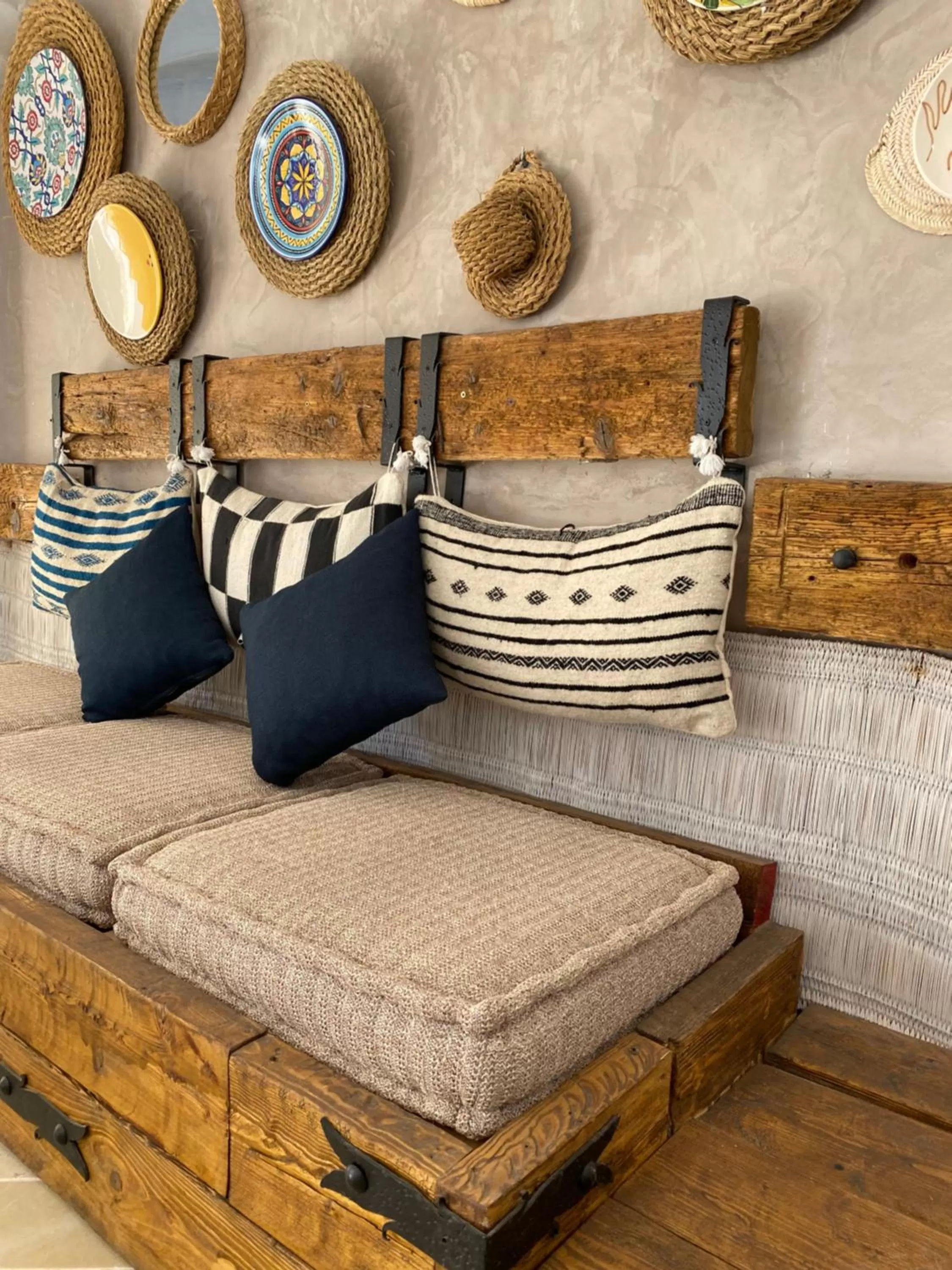 Seating area in Hôtel Djerba Authentique - Au centre de Midoun