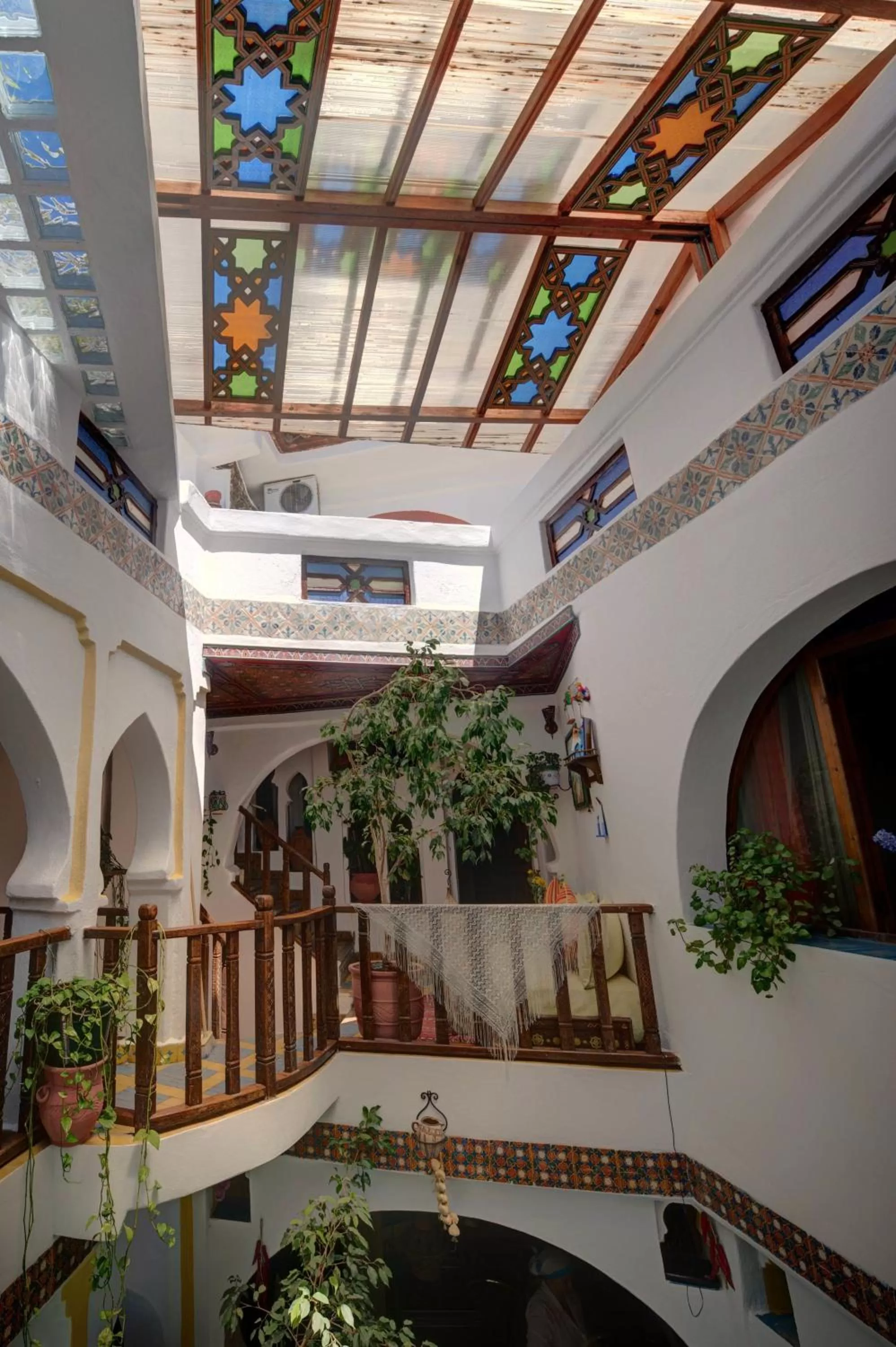 Decorative detail, Lobby/Reception in Dar Meziana
