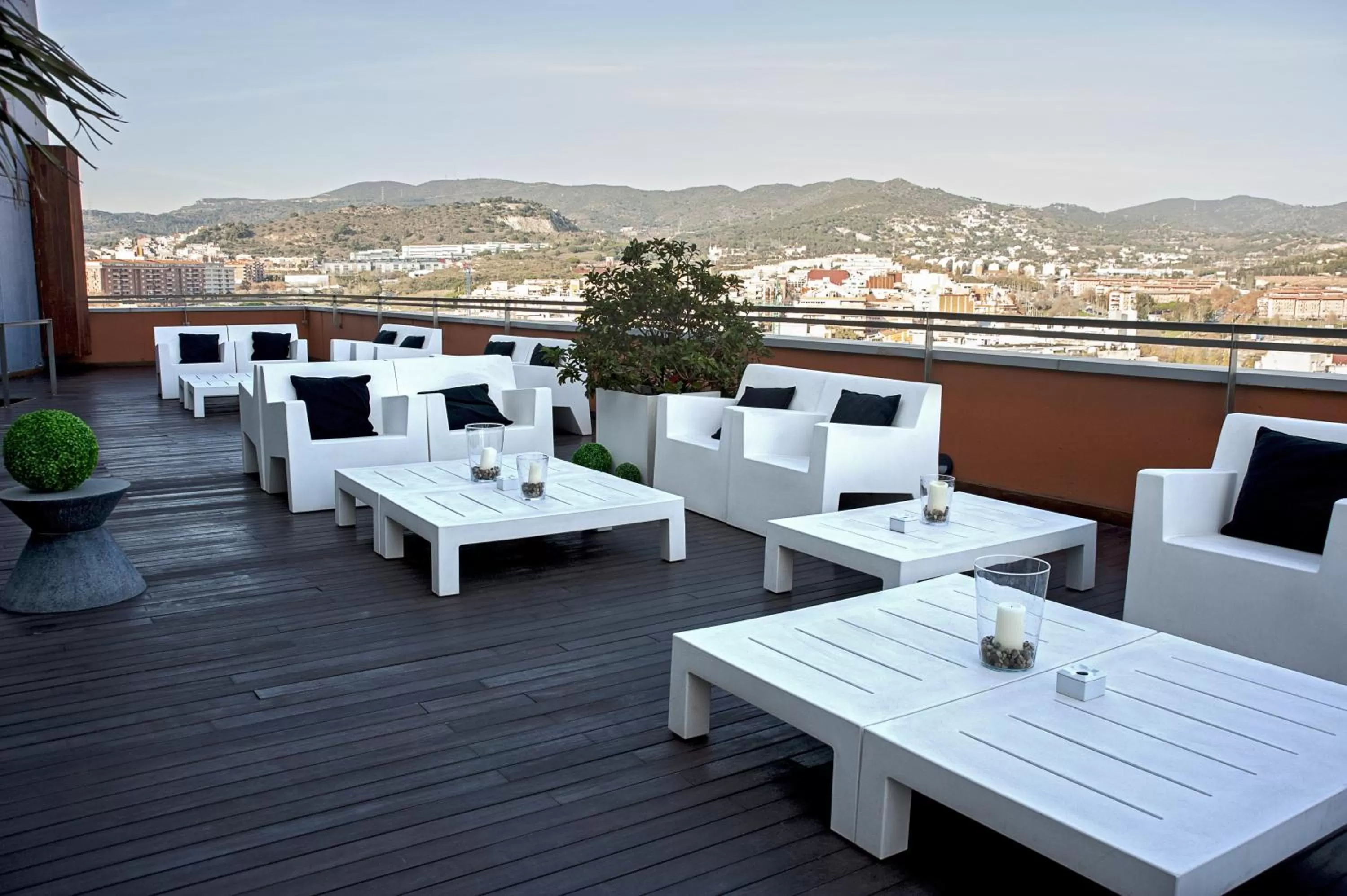Balcony/Terrace in Hotel Badalona Tower