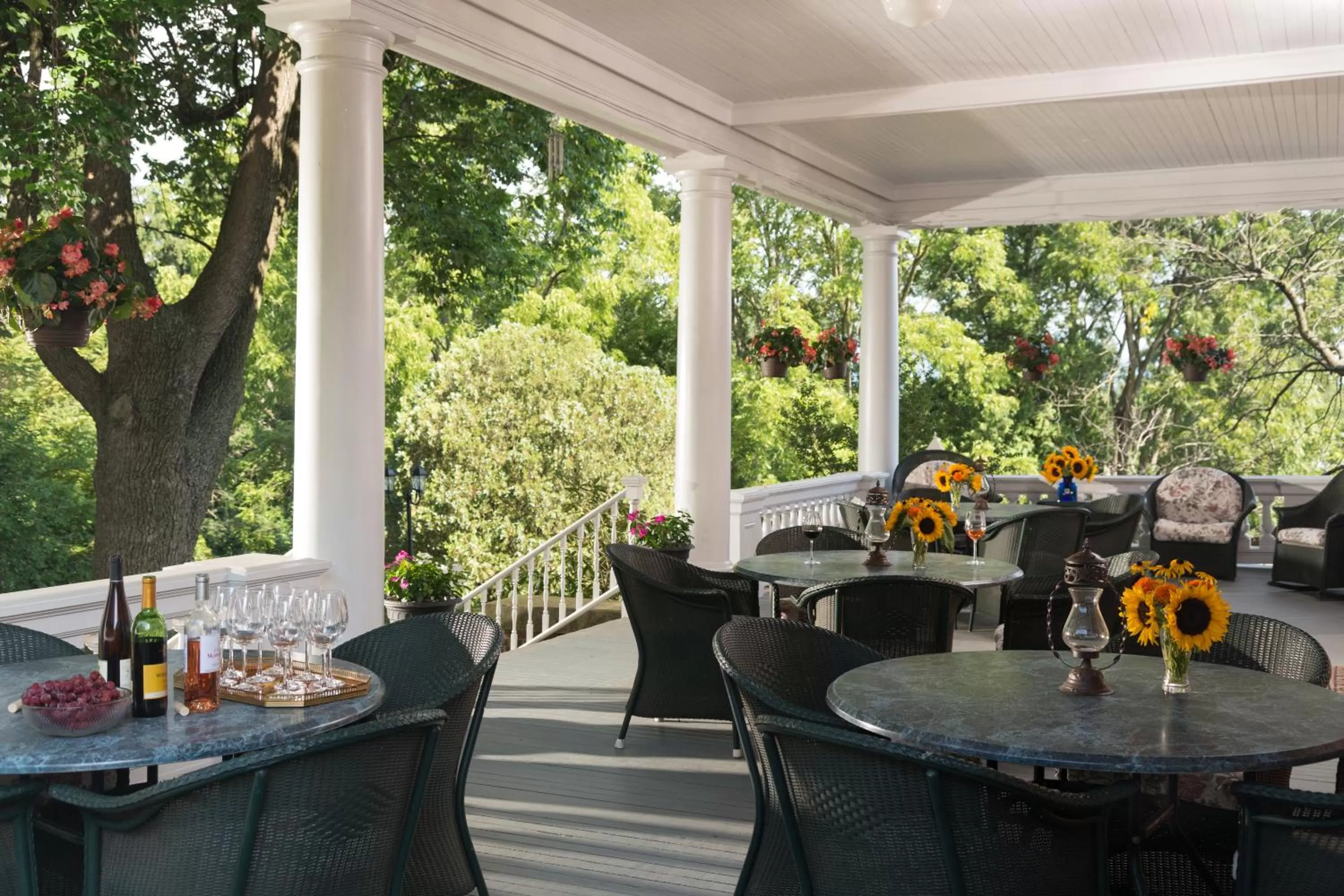 Bird's eye view in Mercersburg Inn