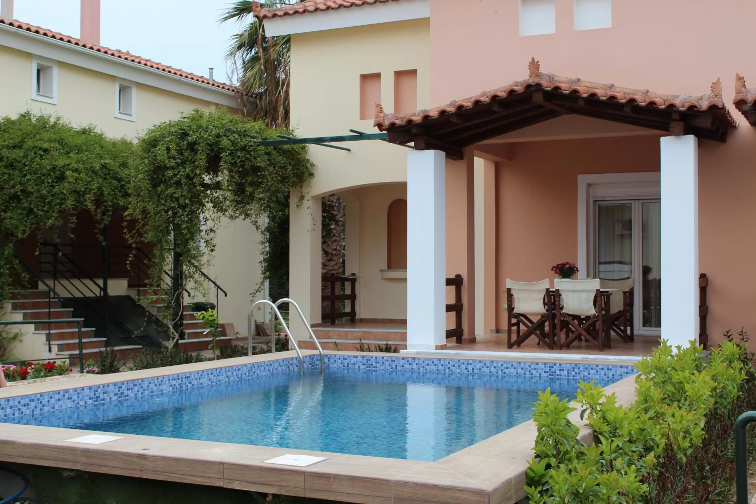 Swimming pool in Corinthian Village