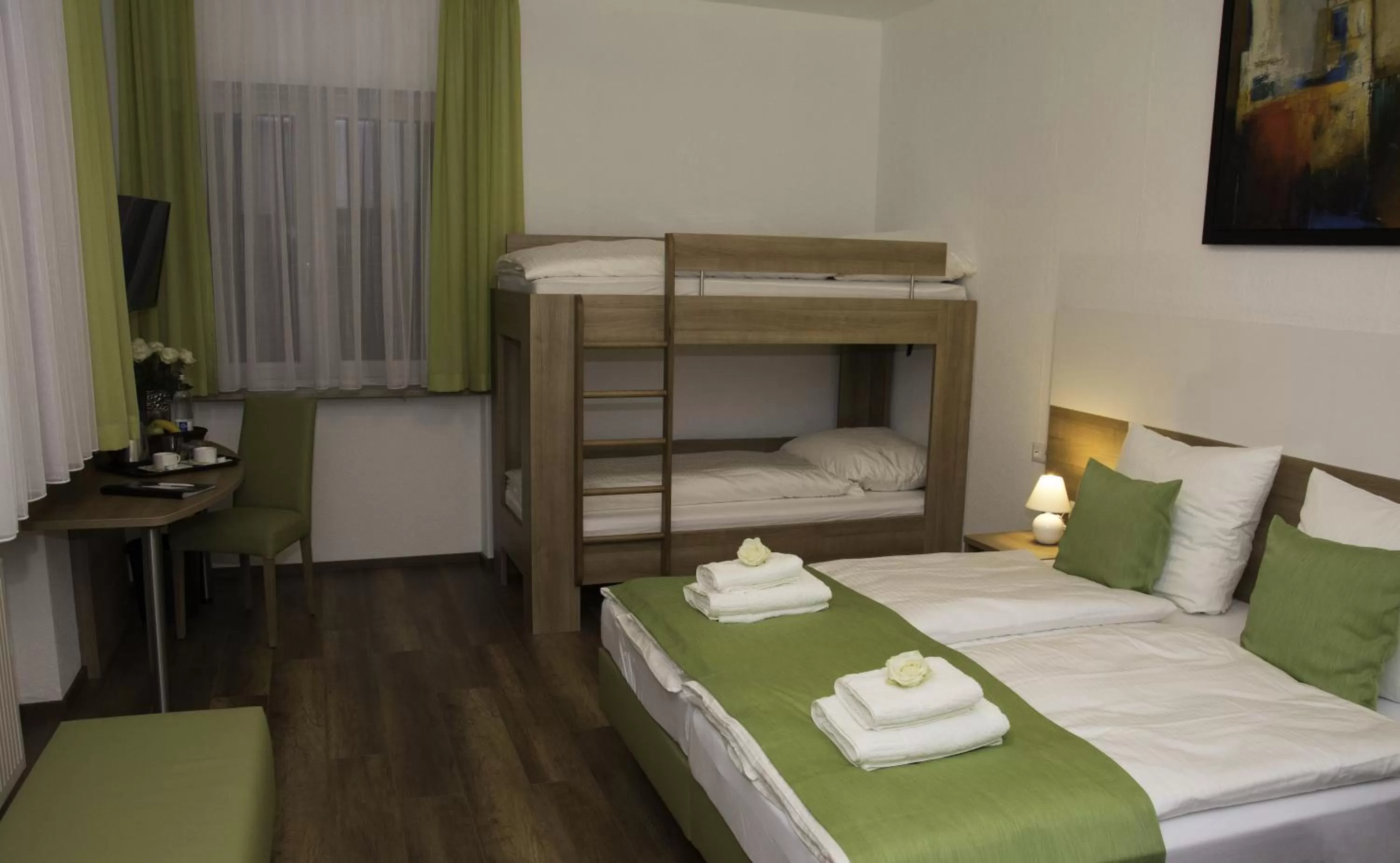 Bedroom, Bunk Bed in B&B Kukione