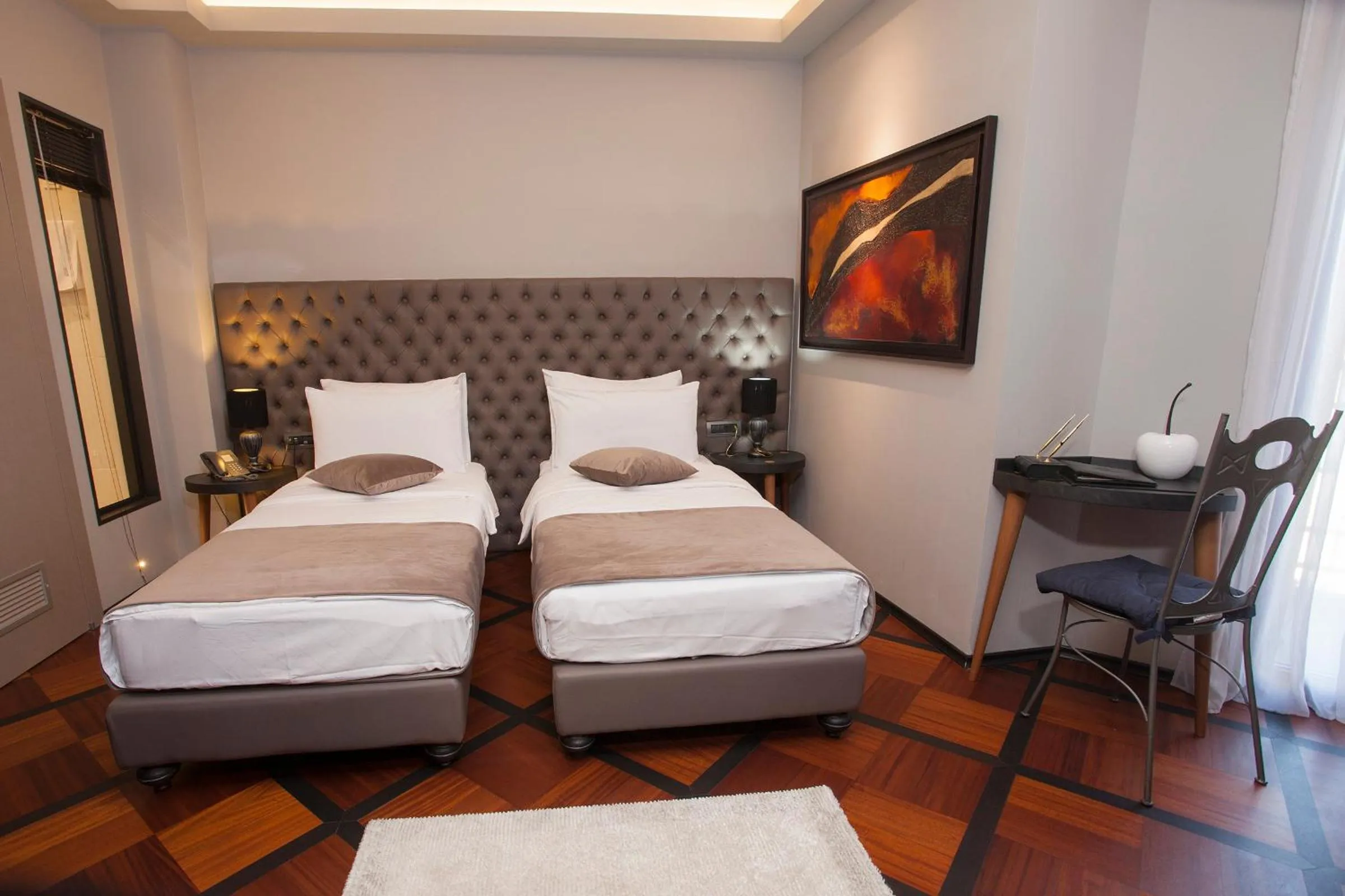 Bed in Solun Hotel & SPA