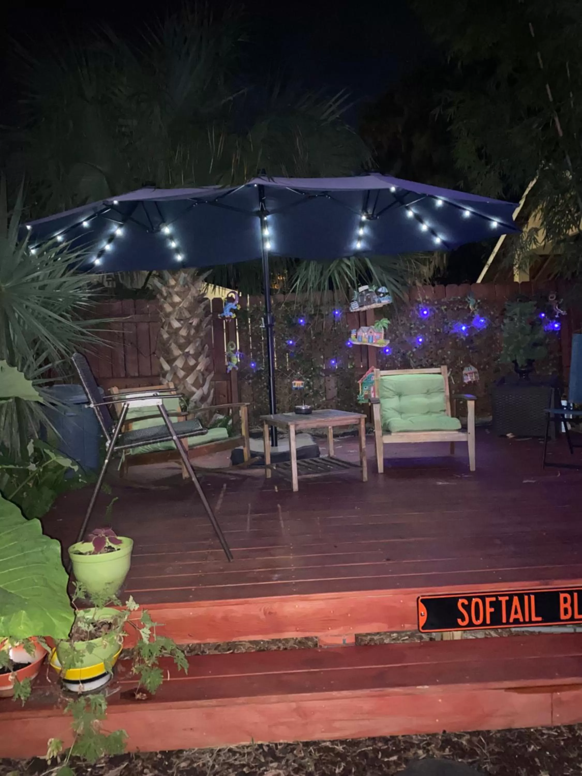 Patio in Ms. Maggie's South Country Inn