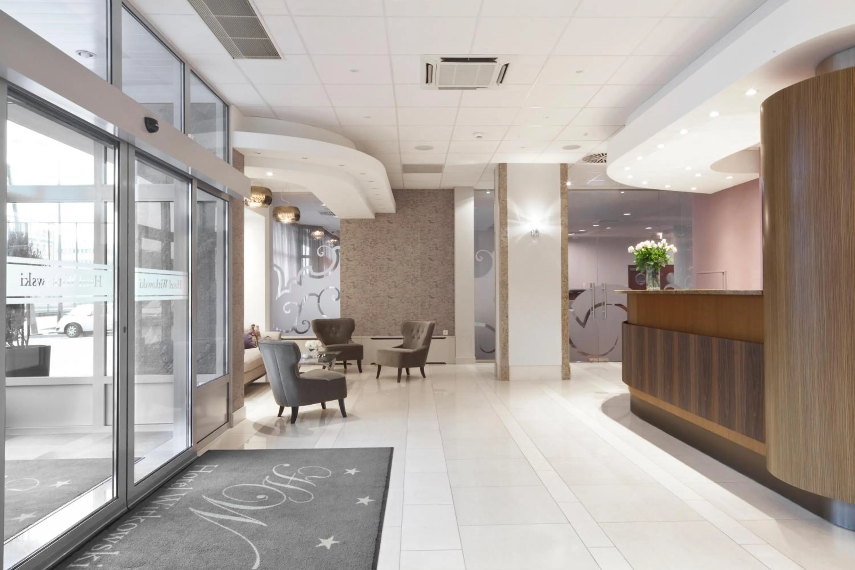 Lobby or reception in Hotel Witkowski Warsaw Airport