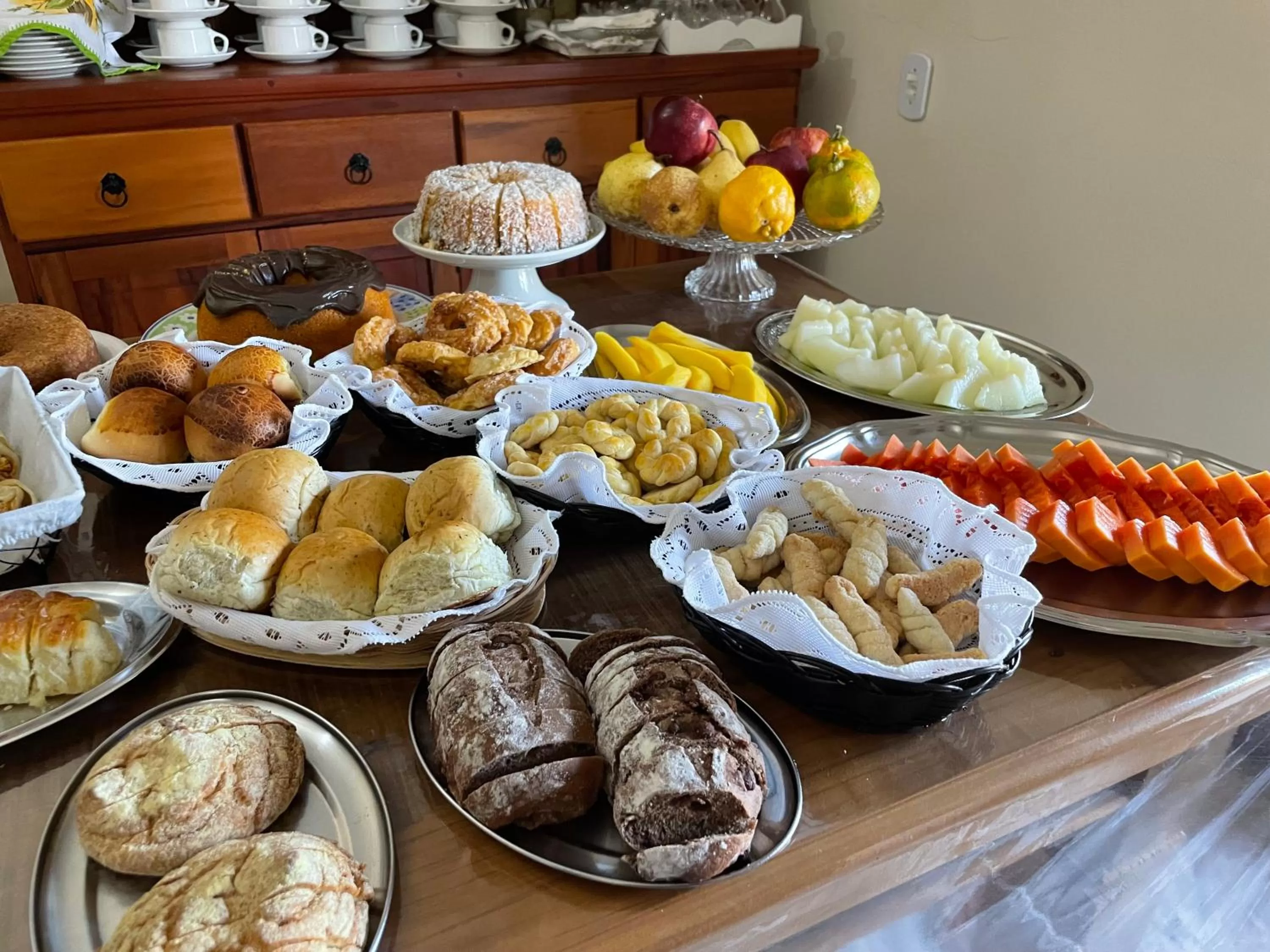 Breakfast in Hotel do Parque - Cunha