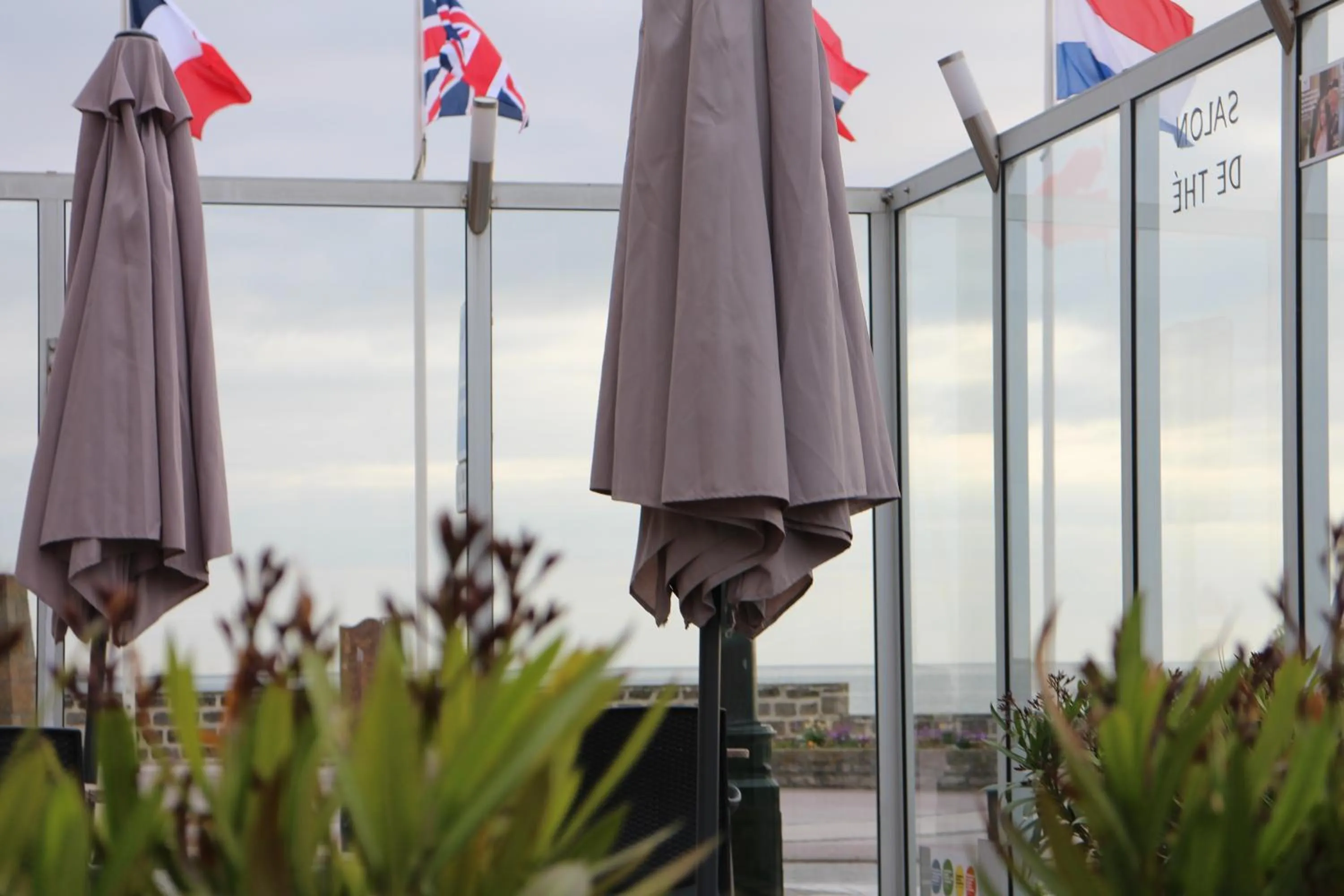 Patio in Le Saint-Aubin