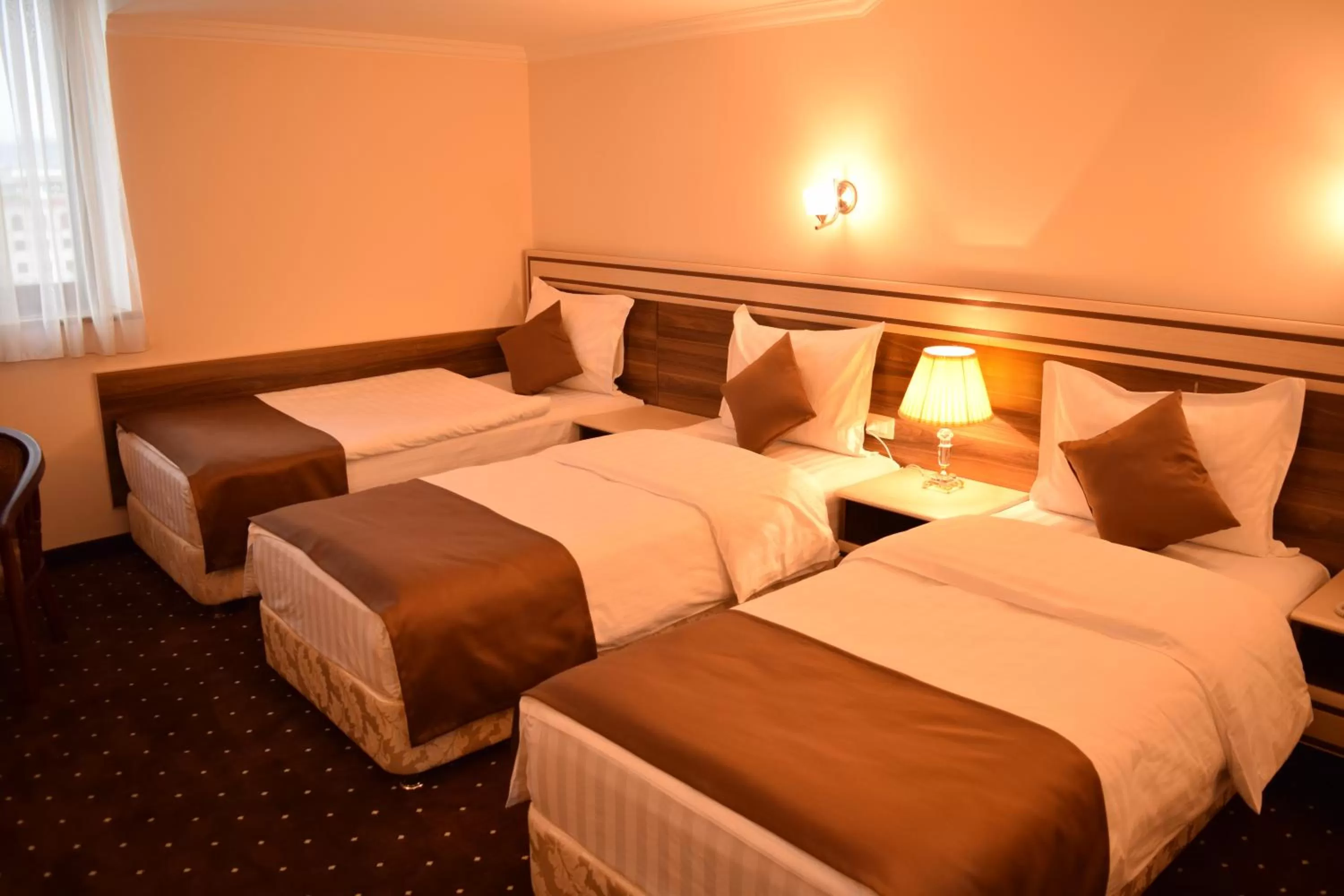 Bed in Artsakh Hotel