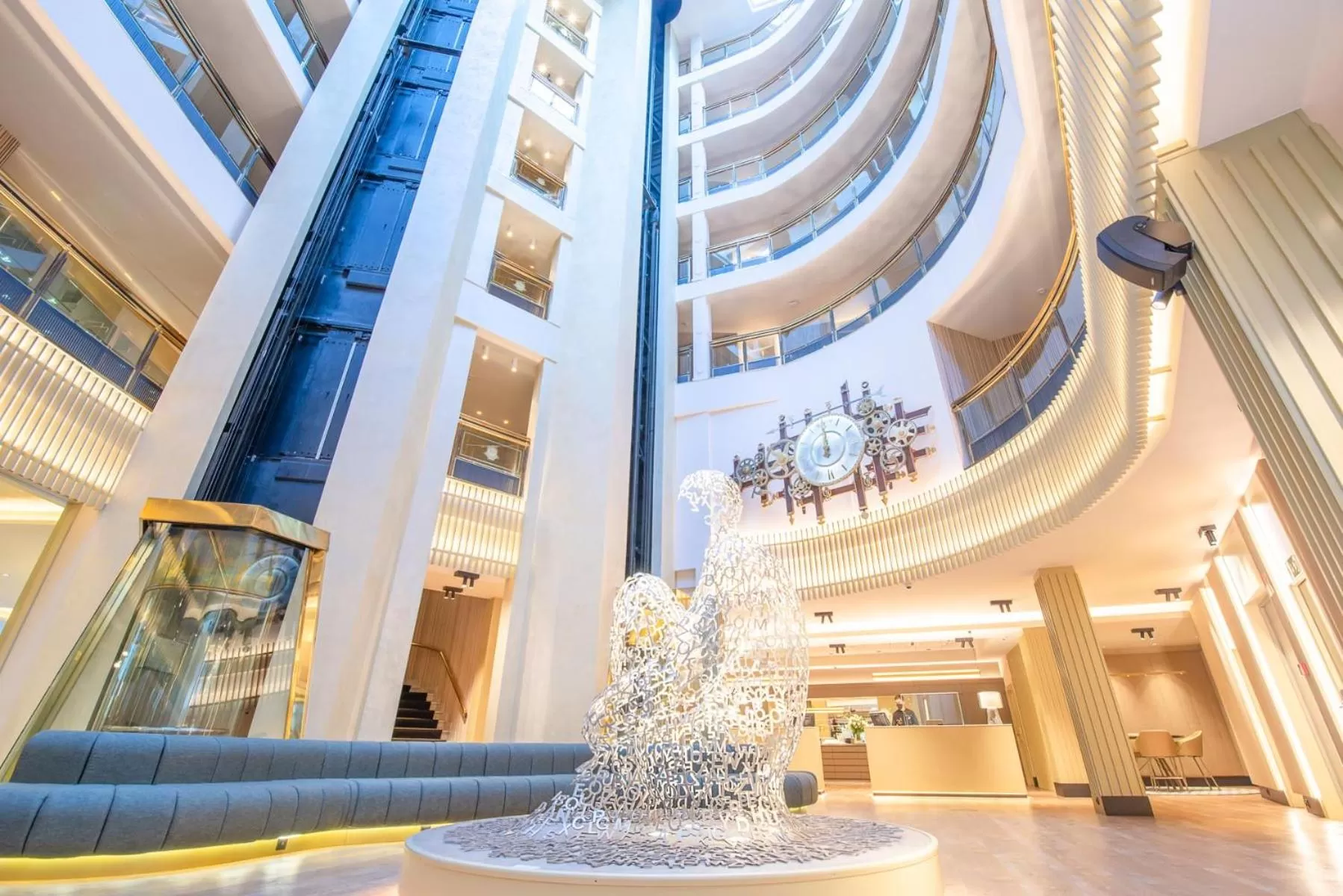 Lobby or reception in Grand Plaza Hotel & Wellness