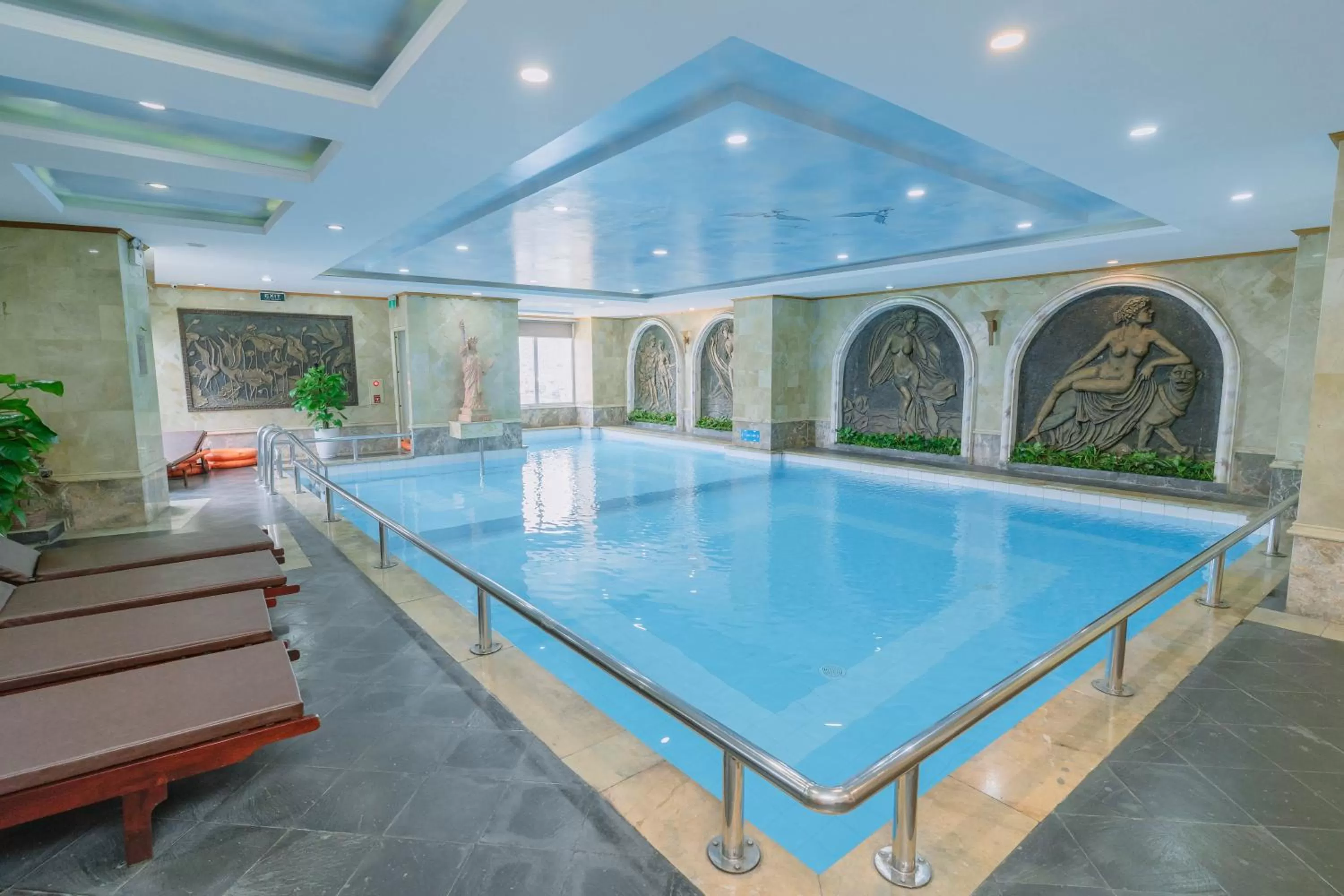 Swimming pool in A25 Luxury Hotel