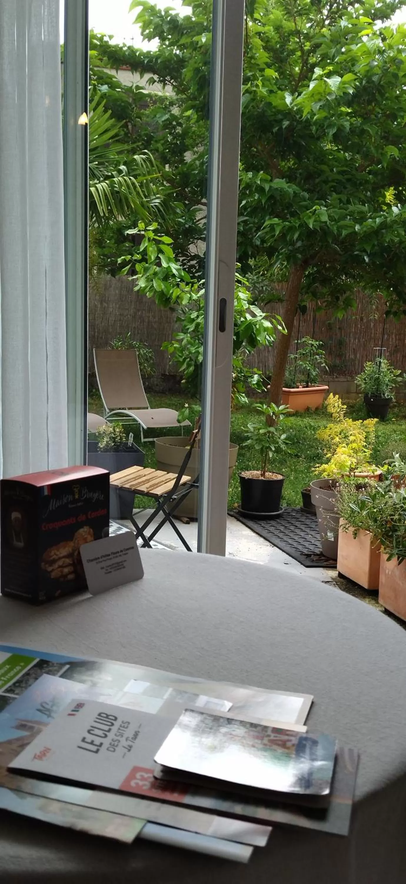 View (from property/room) in Fleurs de Cosmos