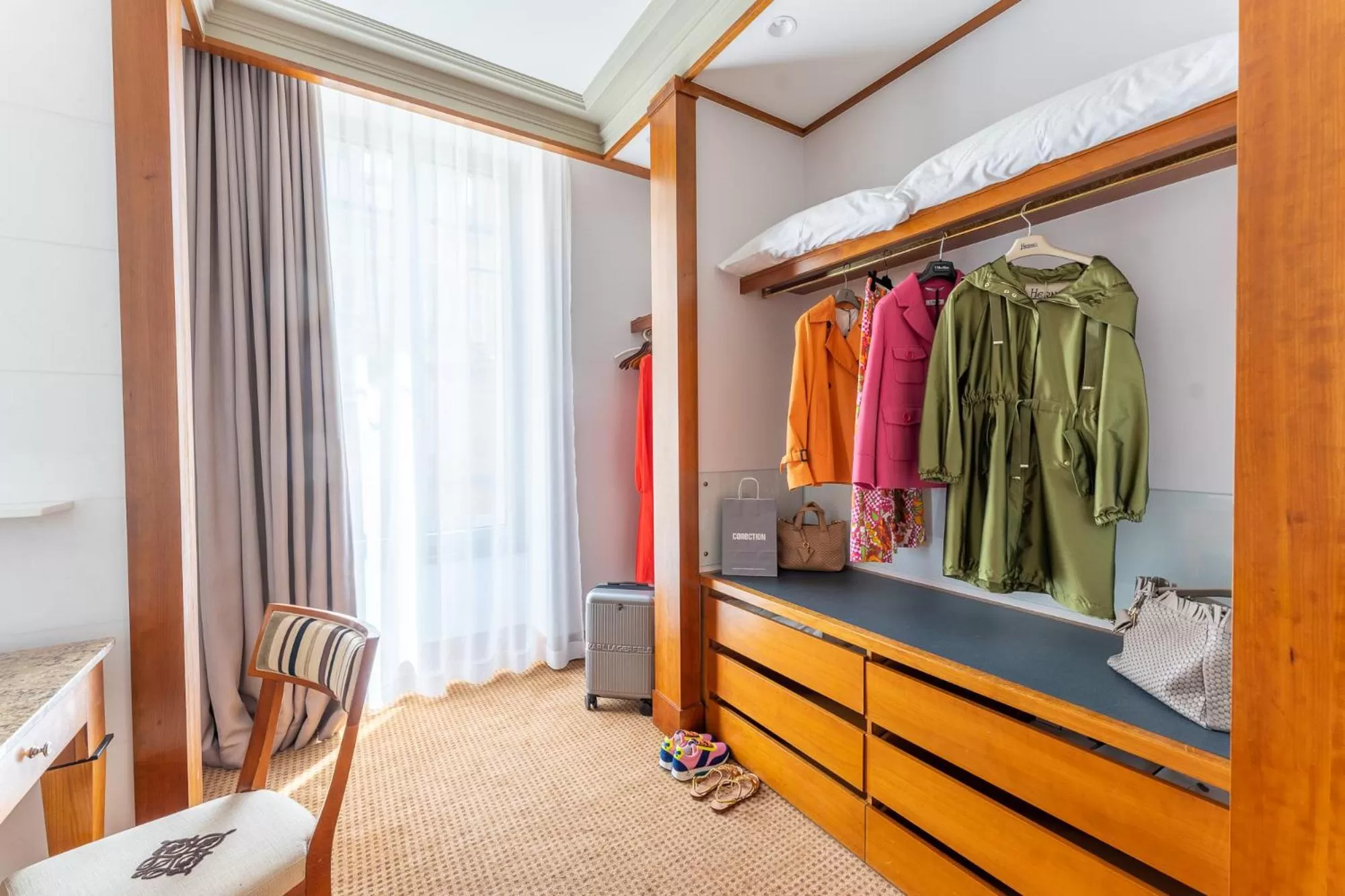wardrobe in Beau Rivage Hotel
