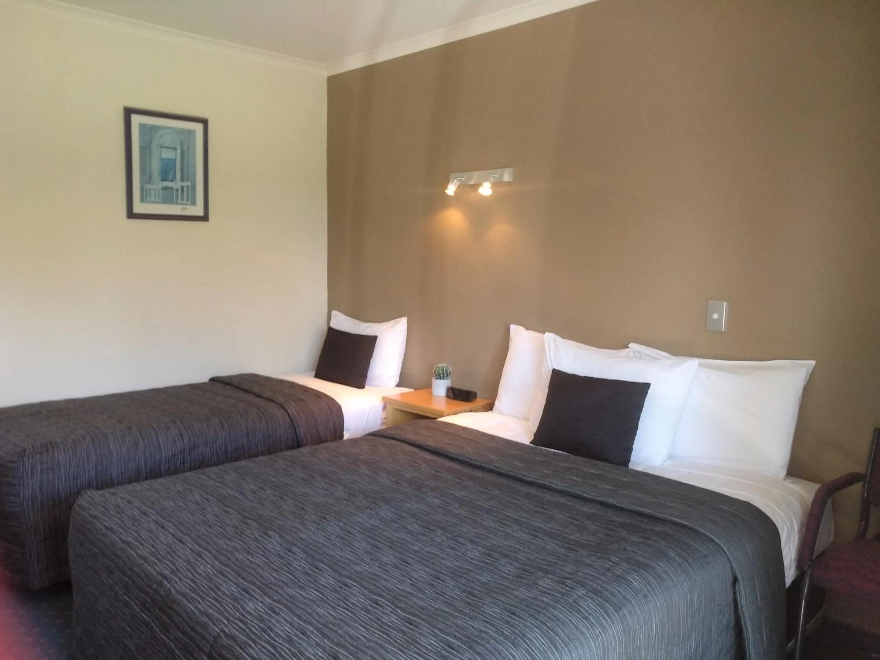 Bed in Stadium Motel