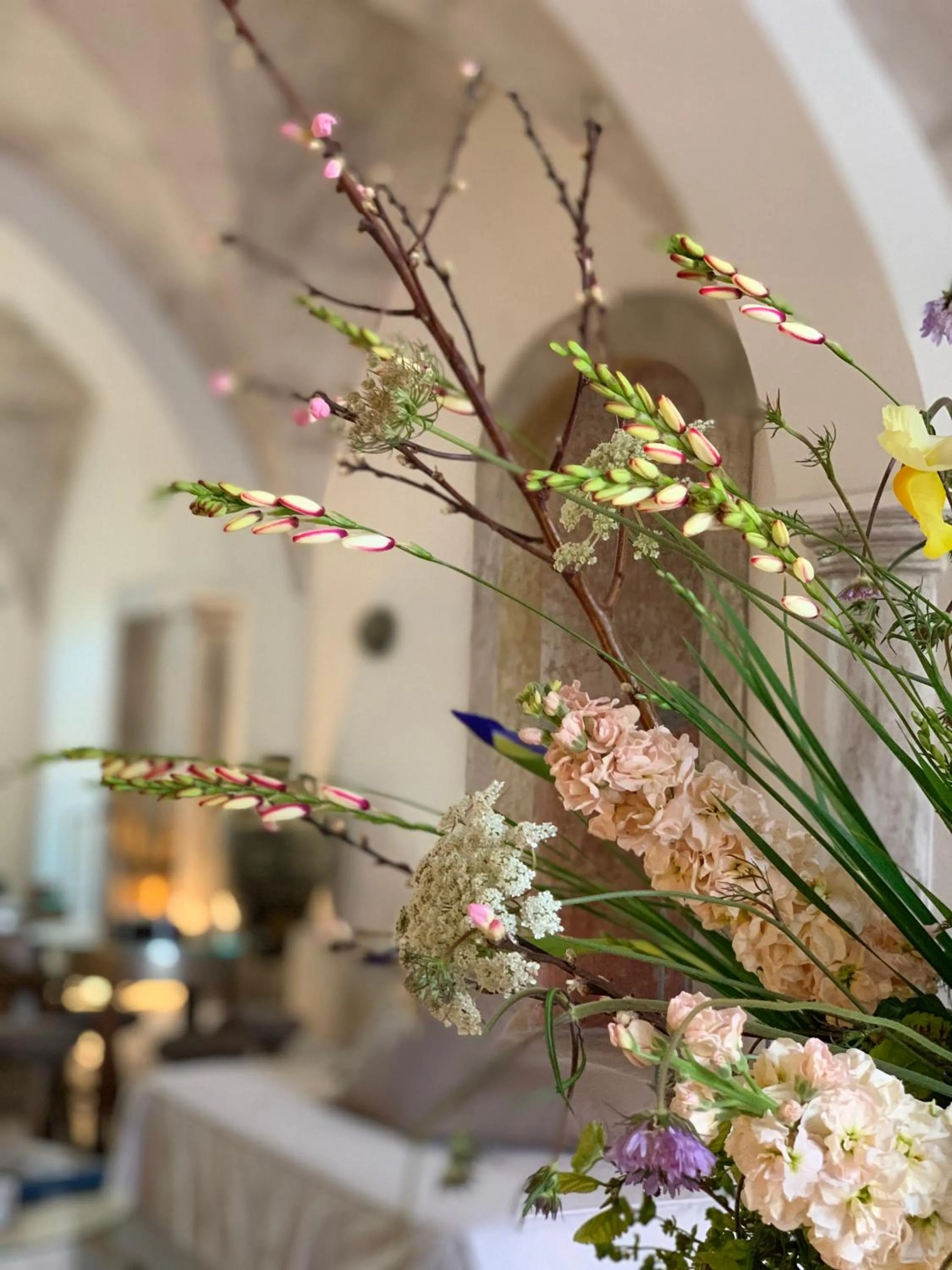 Communal lounge/ TV room in Palazzo Castriota