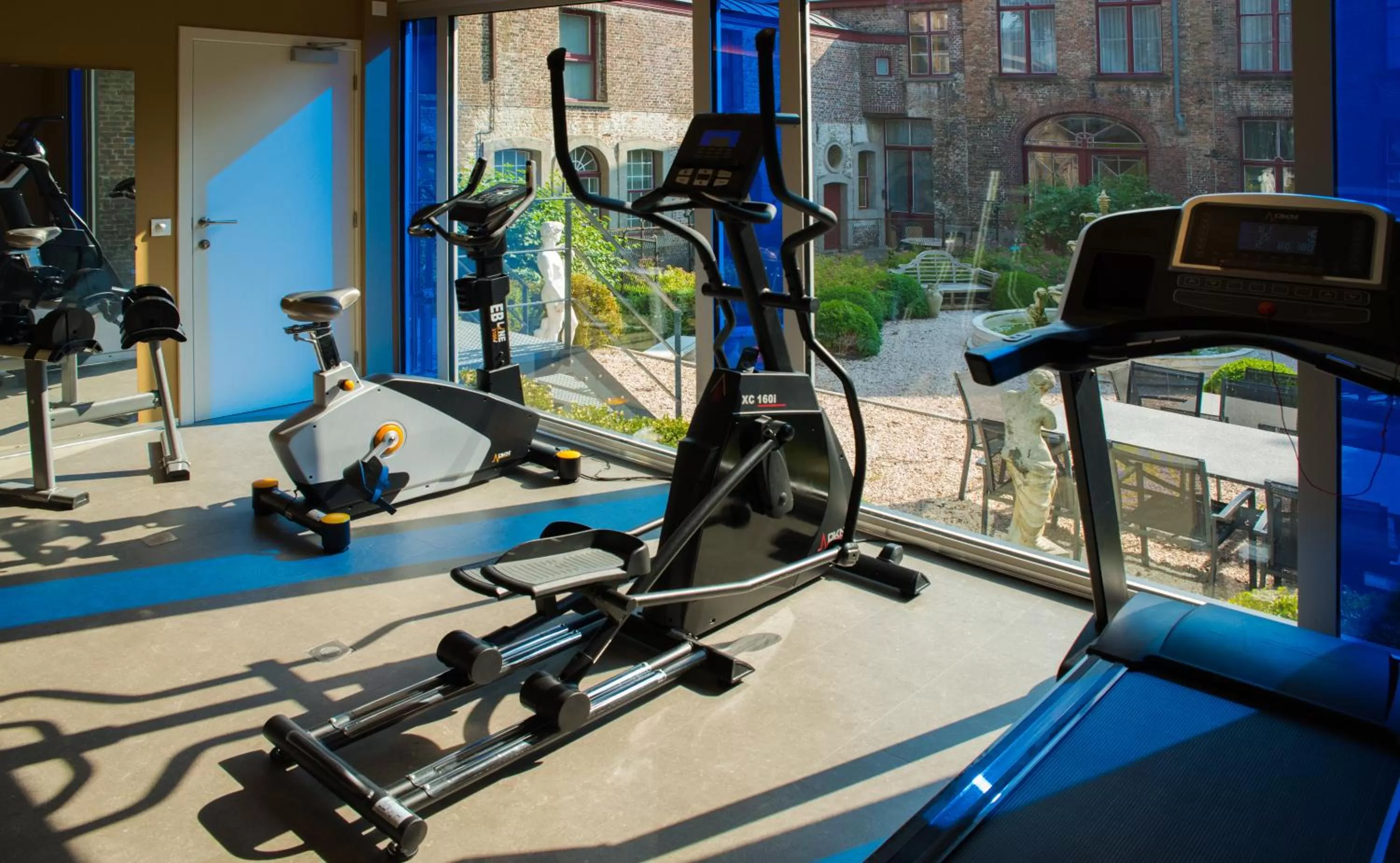 Fitness centre/facilities in Hotel Jan Brito