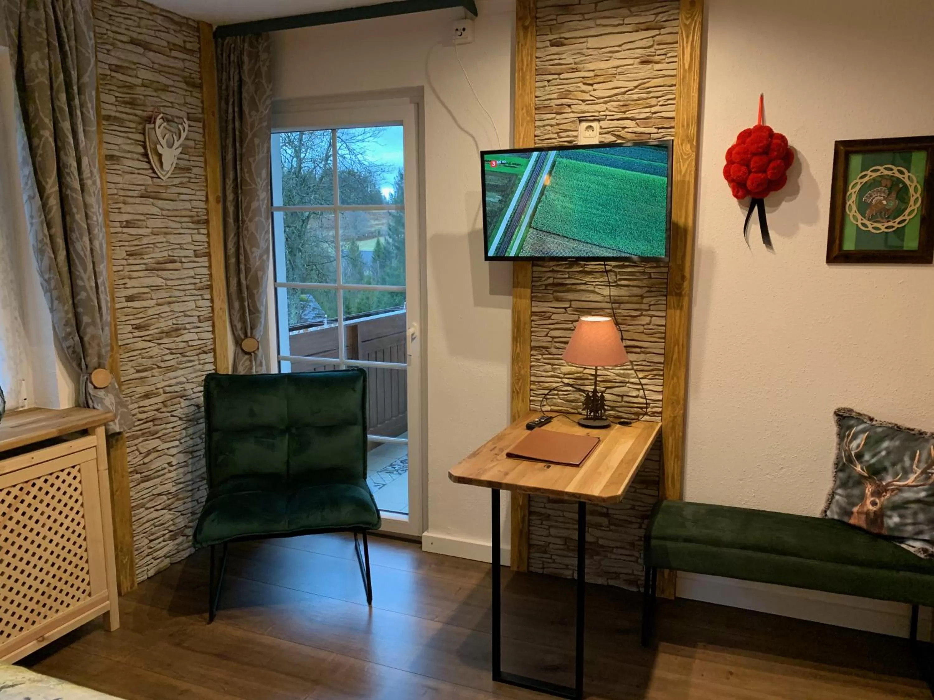 Seating area in Haus Sonneck