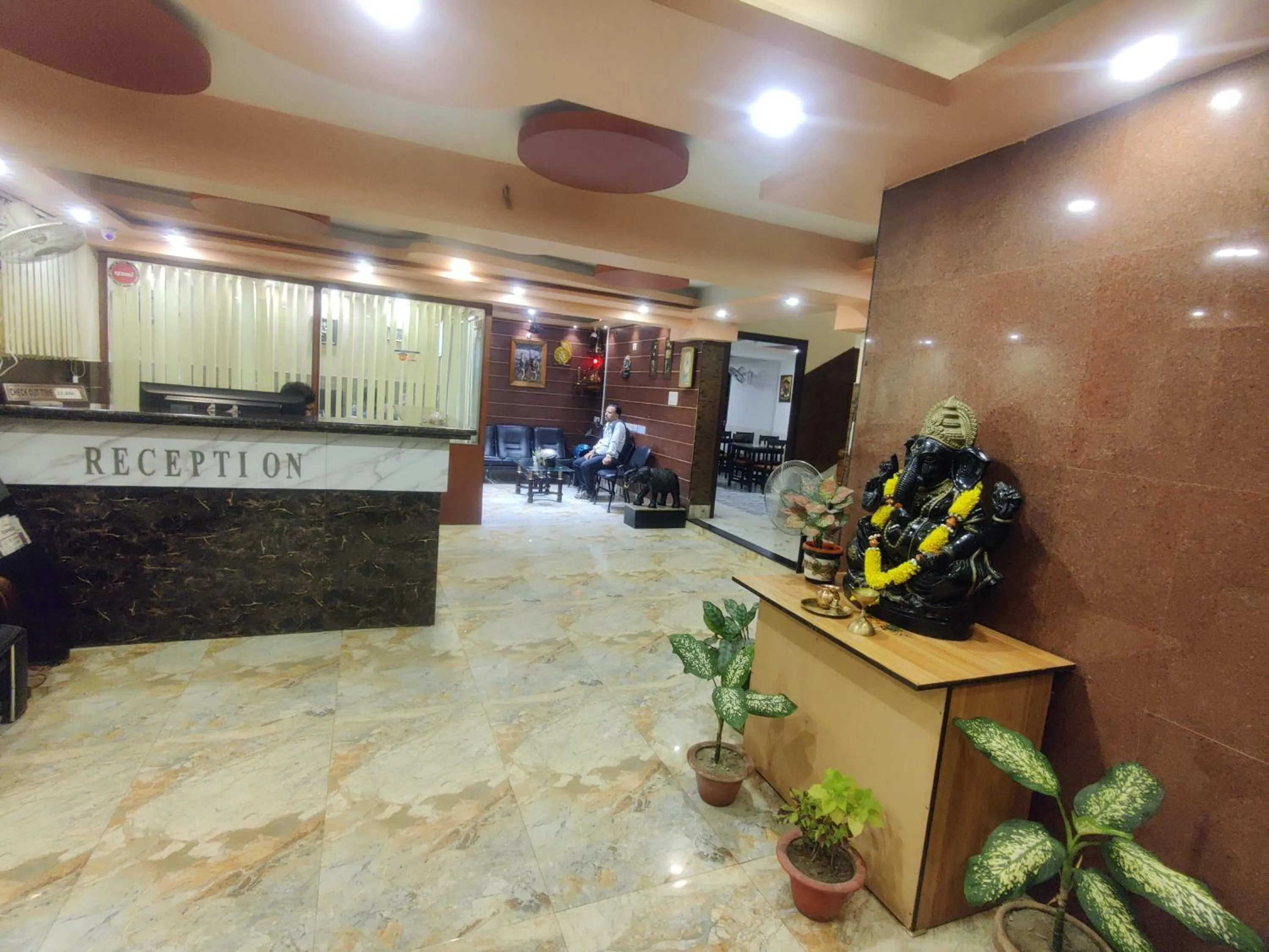 Lobby or reception in Hotel Swastik Regency