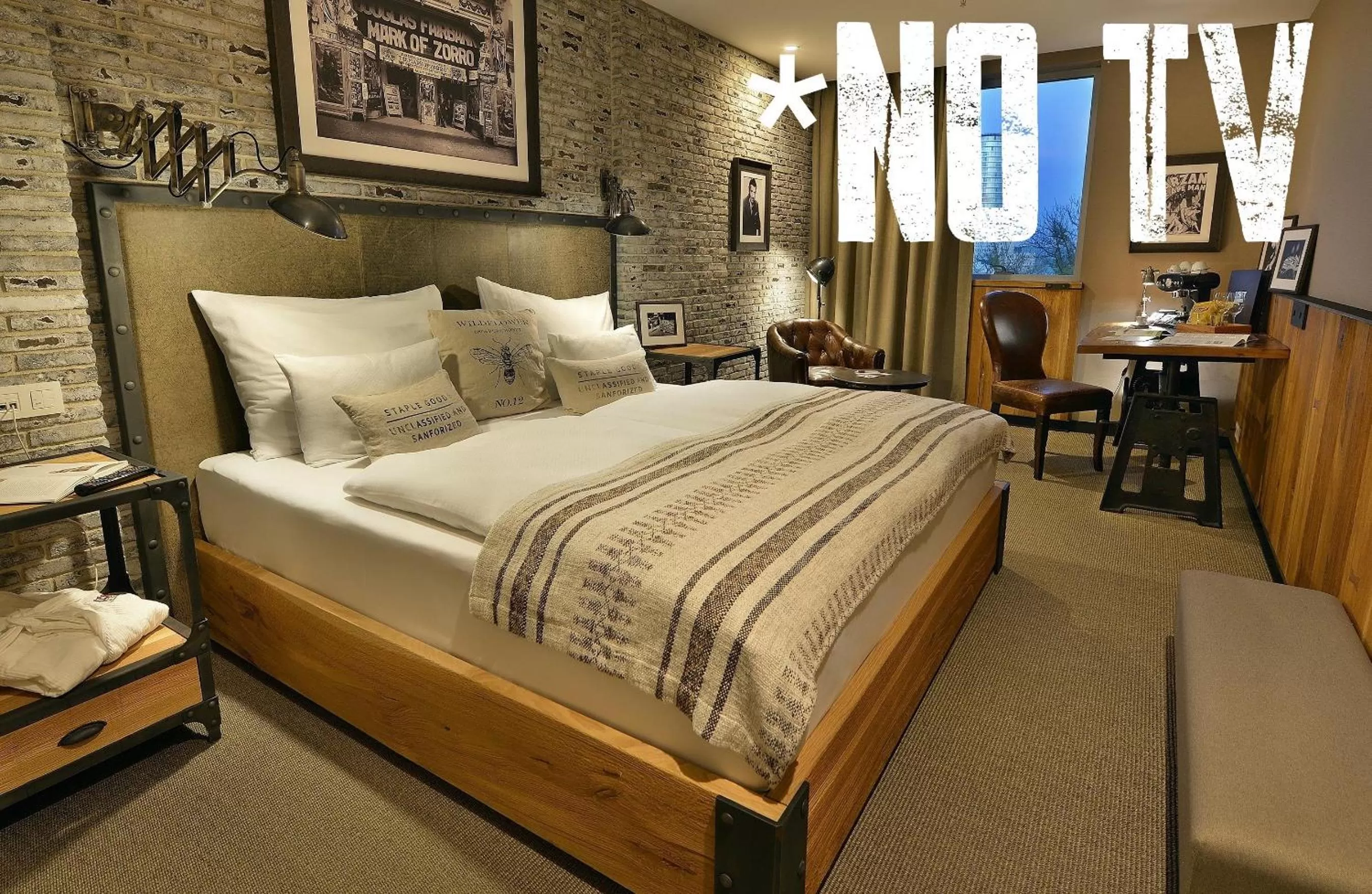 Bed in LOFT Hotel Bratislava