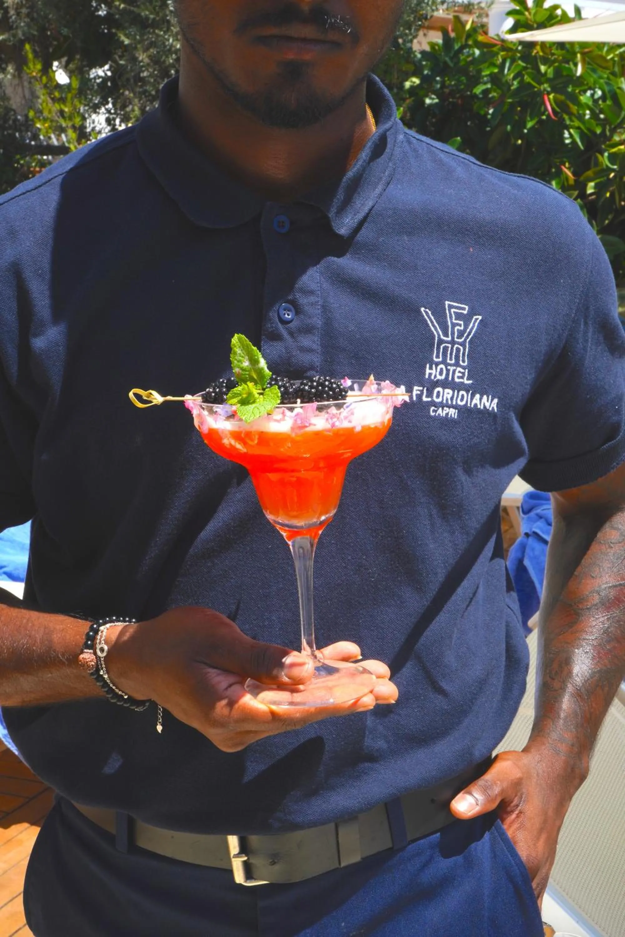 Restaurant/places to eat in Hotel La Floridiana