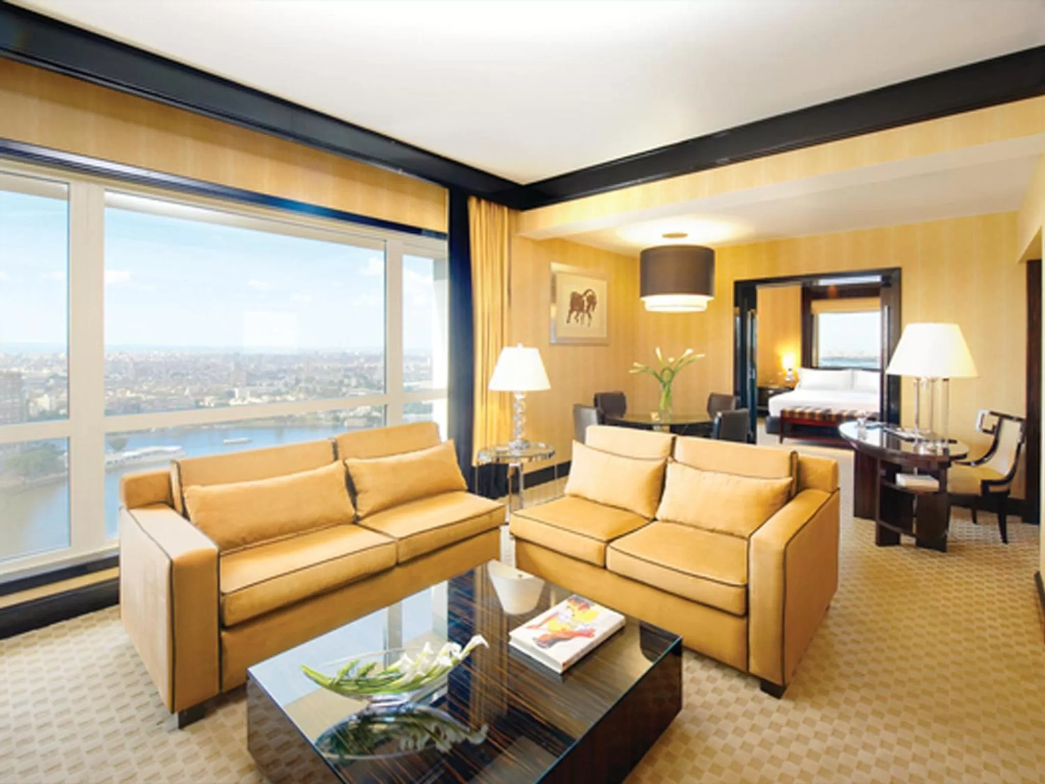 Living room in Fairmont Nile City