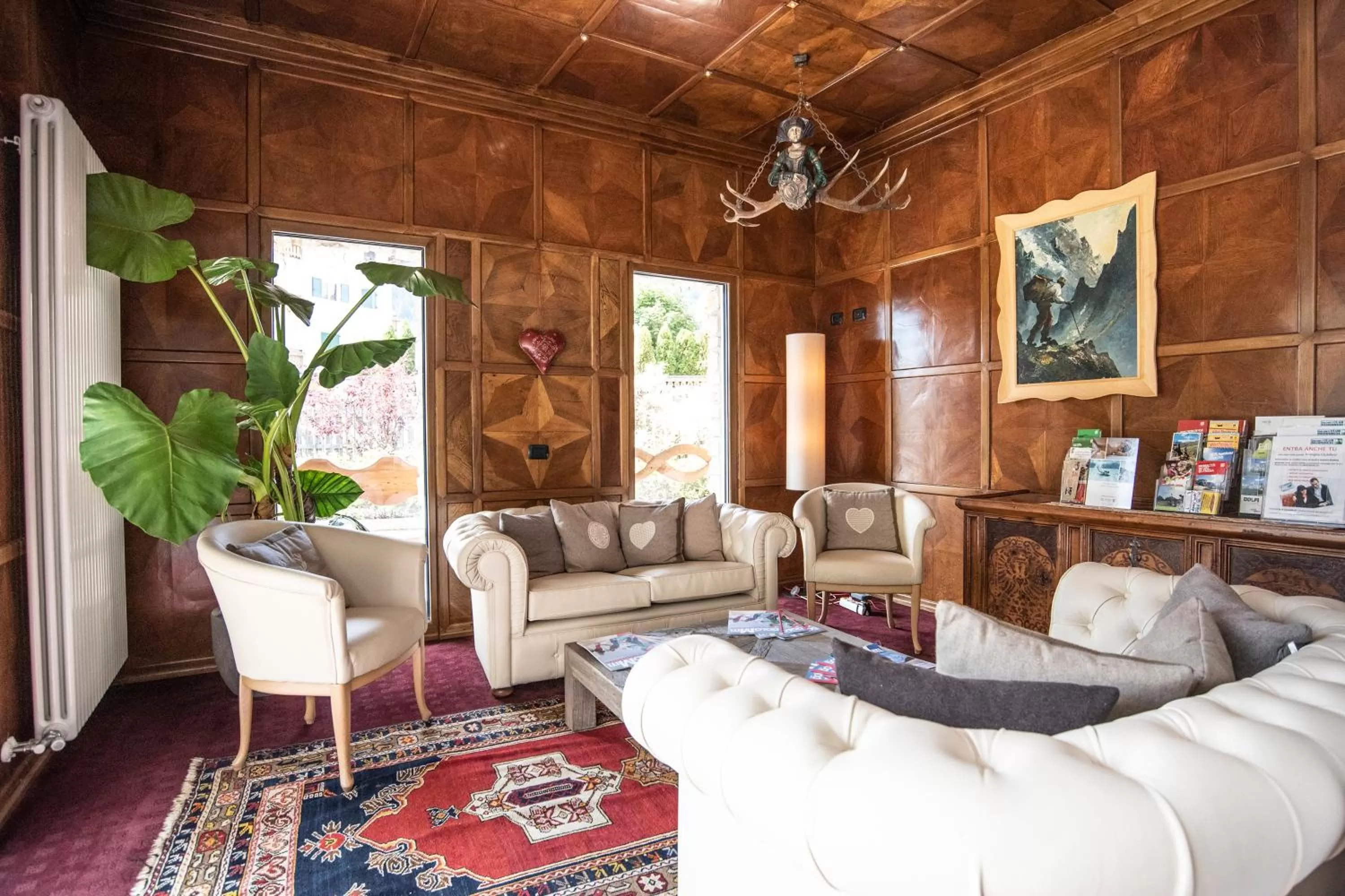 Lobby or reception in Adler ApartHotel